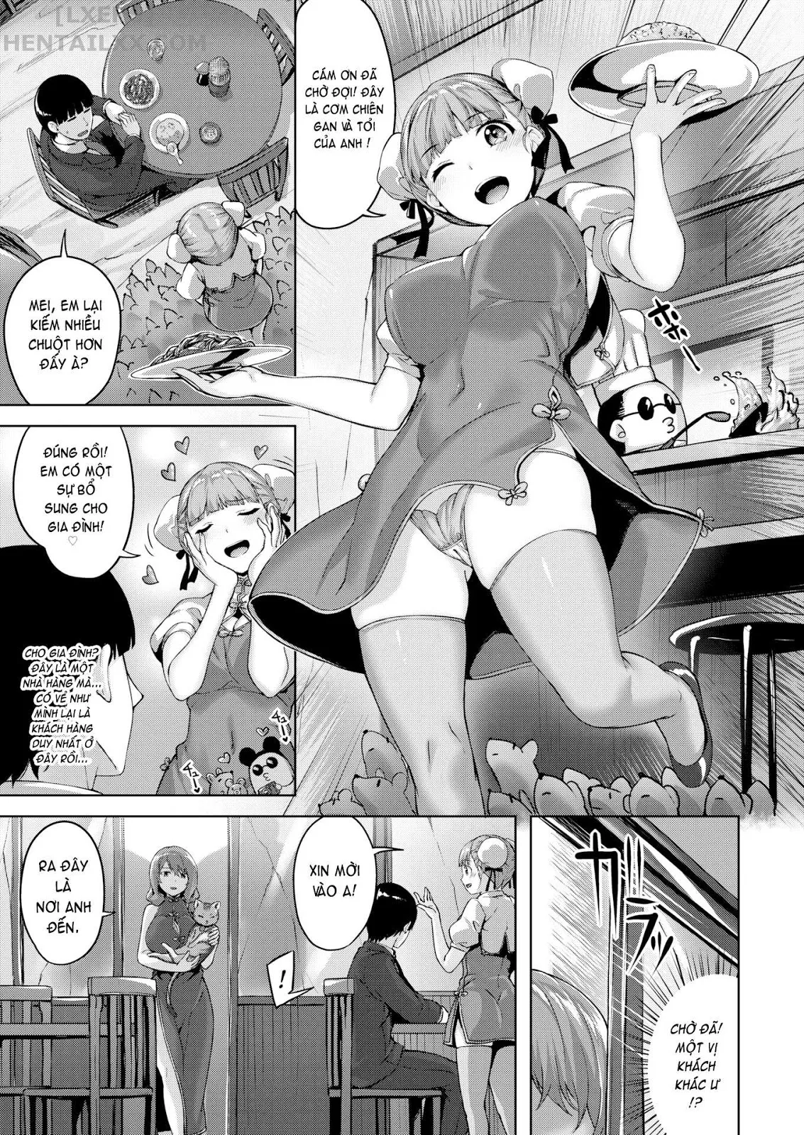 HentaiVN.net - Ảnh 4 - Cat, Rats & China Girls [Comic Kairakuten BEAST 2020-02] - Chap 1