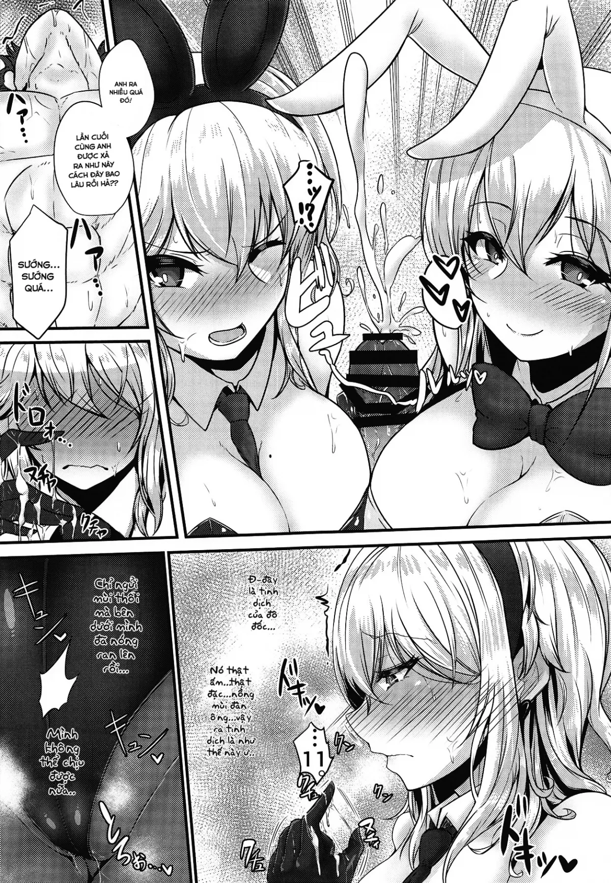 HentaiVN.net - Ảnh 7 - Welcome to Azuren Dosukebe club - Chap 1