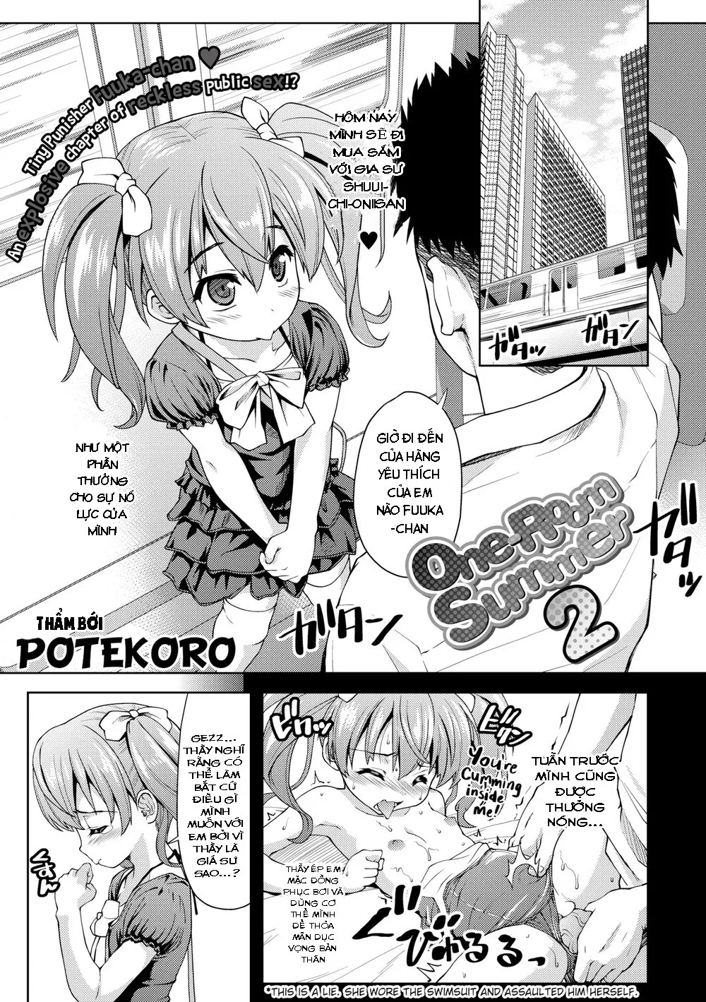HentaiVN.net - Ảnh 4 - One Room Summer 2 [Căn phòng mùa hè 2] - Chap 1