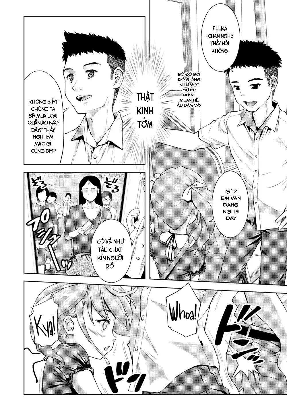 HentaiVN.net - Ảnh 5 - One Room Summer 2 [Căn phòng mùa hè 2] - Chap 1
