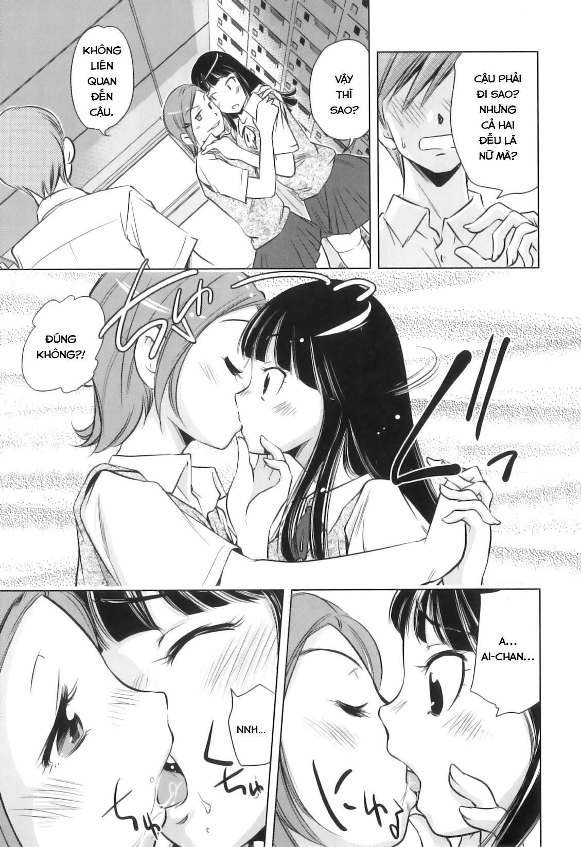 HentaiVN.net - Ảnh 3 - Watashitachi, Tsukiatterundesu... [私達、付き合ってるんです...] - Chap 1