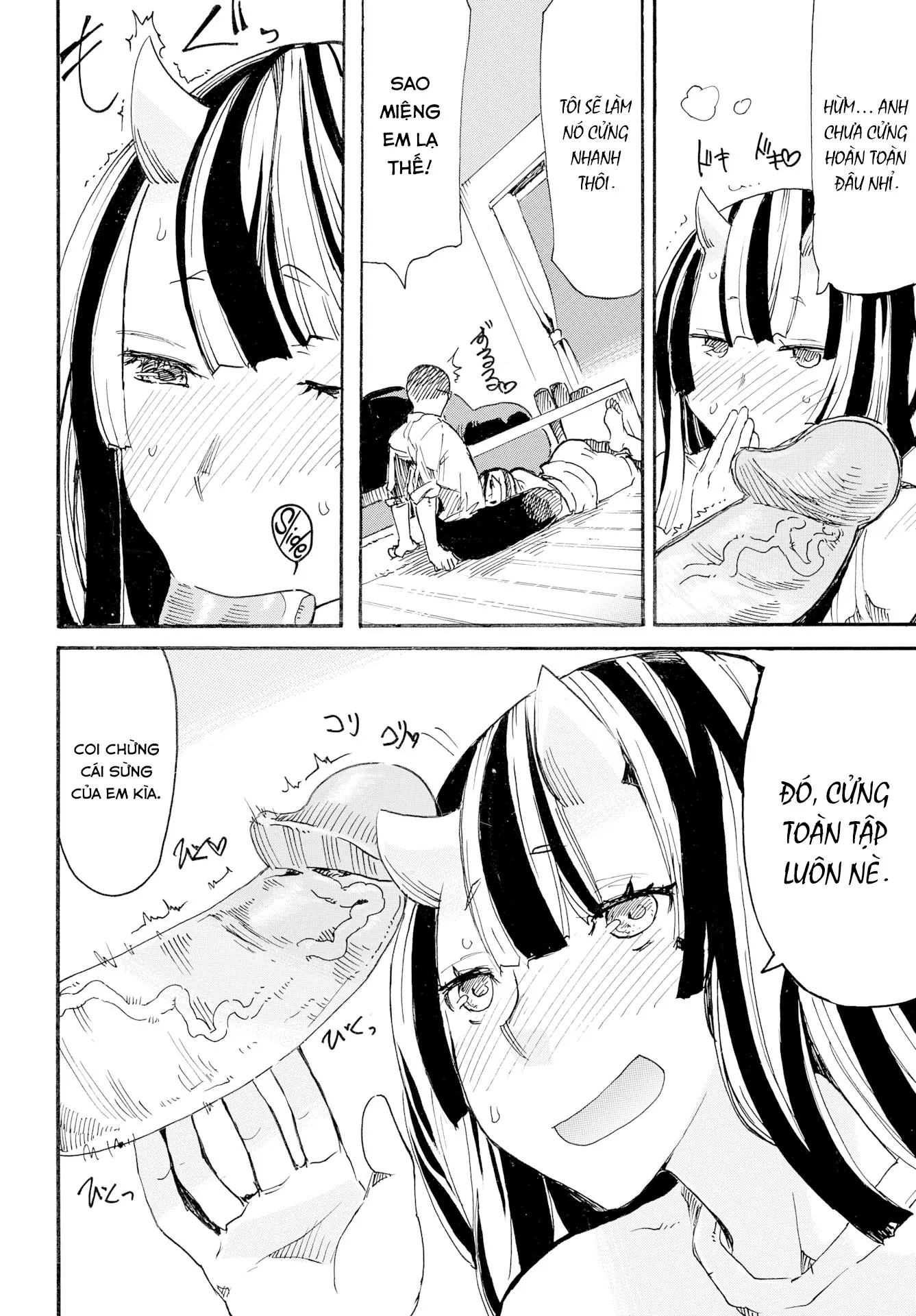 HentaiVN.net - Ảnh 10 - The Oni in the Room - Chap 1
