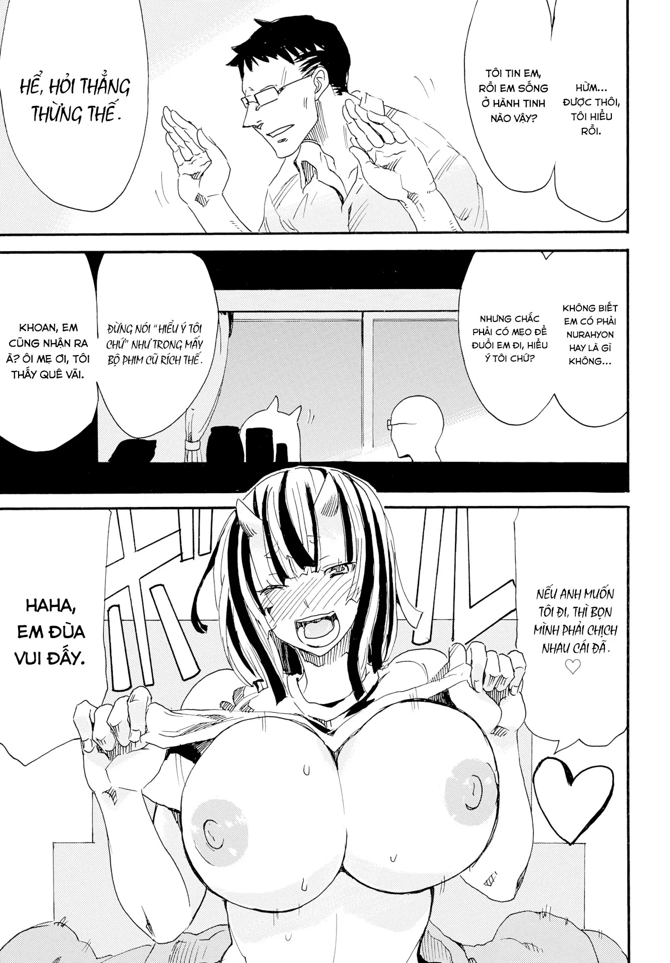HentaiVN.net - Ảnh 7 - The Oni in the Room - Chap 1
