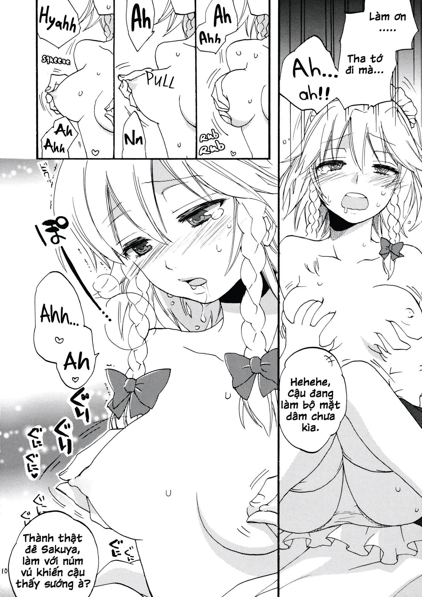 HentaiVN.net - Ảnh 10 - Maids Have No Privacy (Touhou Project) [Maid Ni Private Wa Arimasen] - Chap 1