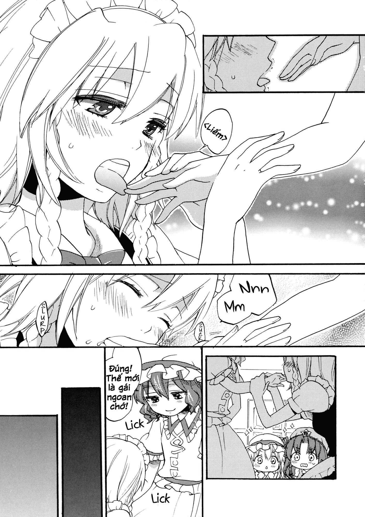 HentaiVN.net - Ảnh 7 - Maids Have No Privacy (Touhou Project) [Maid Ni Private Wa Arimasen] - Chap 1