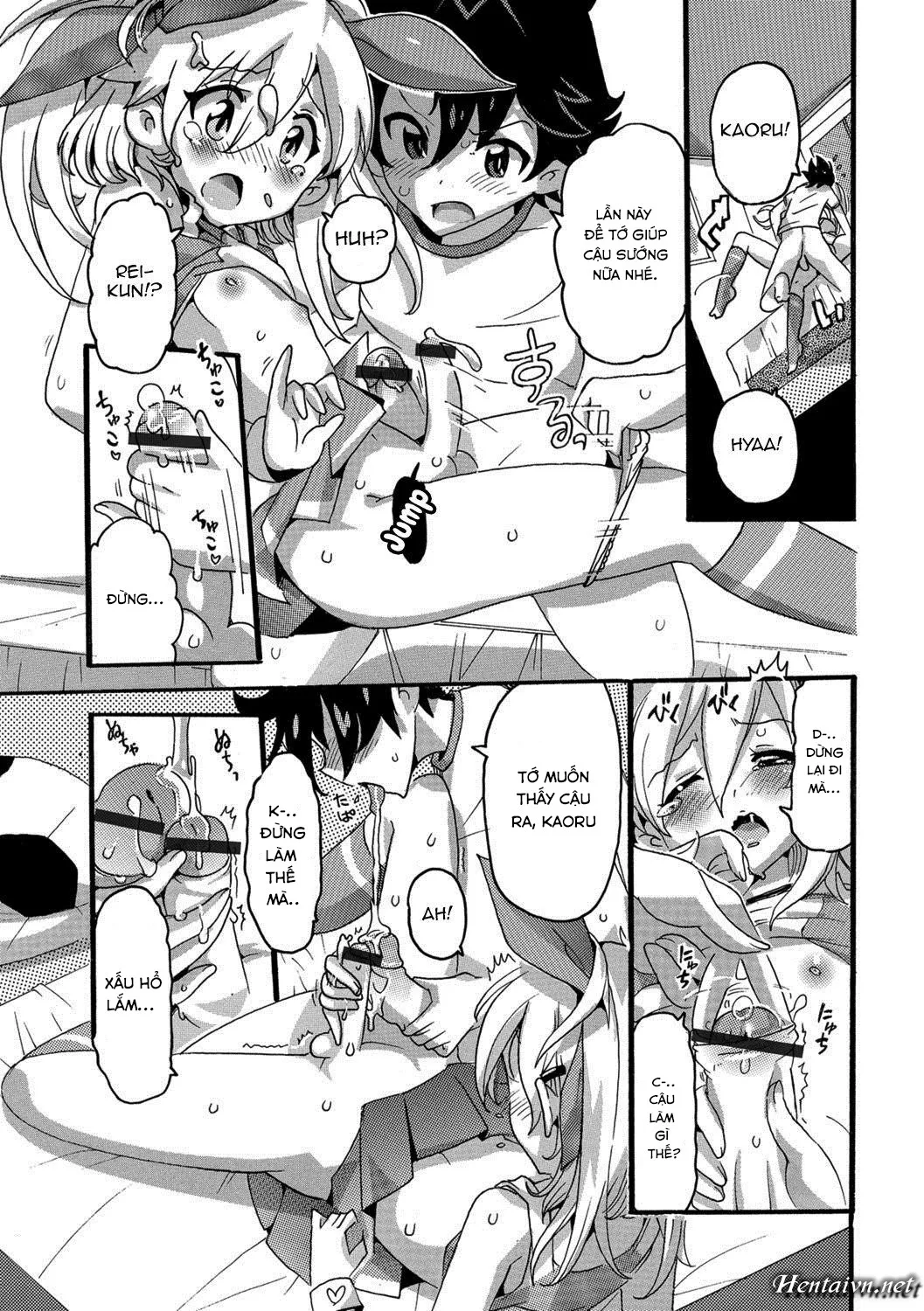 HentaiVN.net - Ảnh 8 - Vui lên đi Rei! [Kaoru de GO! (Gekkan Web Otoko no Ko-llection! S Vol. 29)] - Chap 1