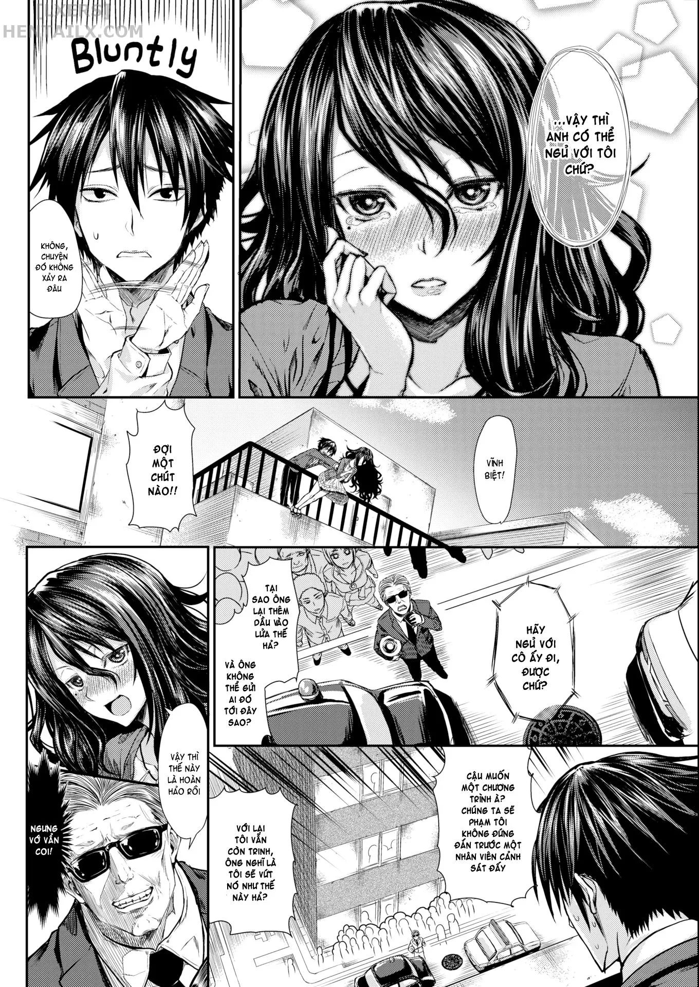 HentaiVN.net - Ảnh 5 - Before You Jump Off [Comic Kairakuten 2017-02] - Chap 1