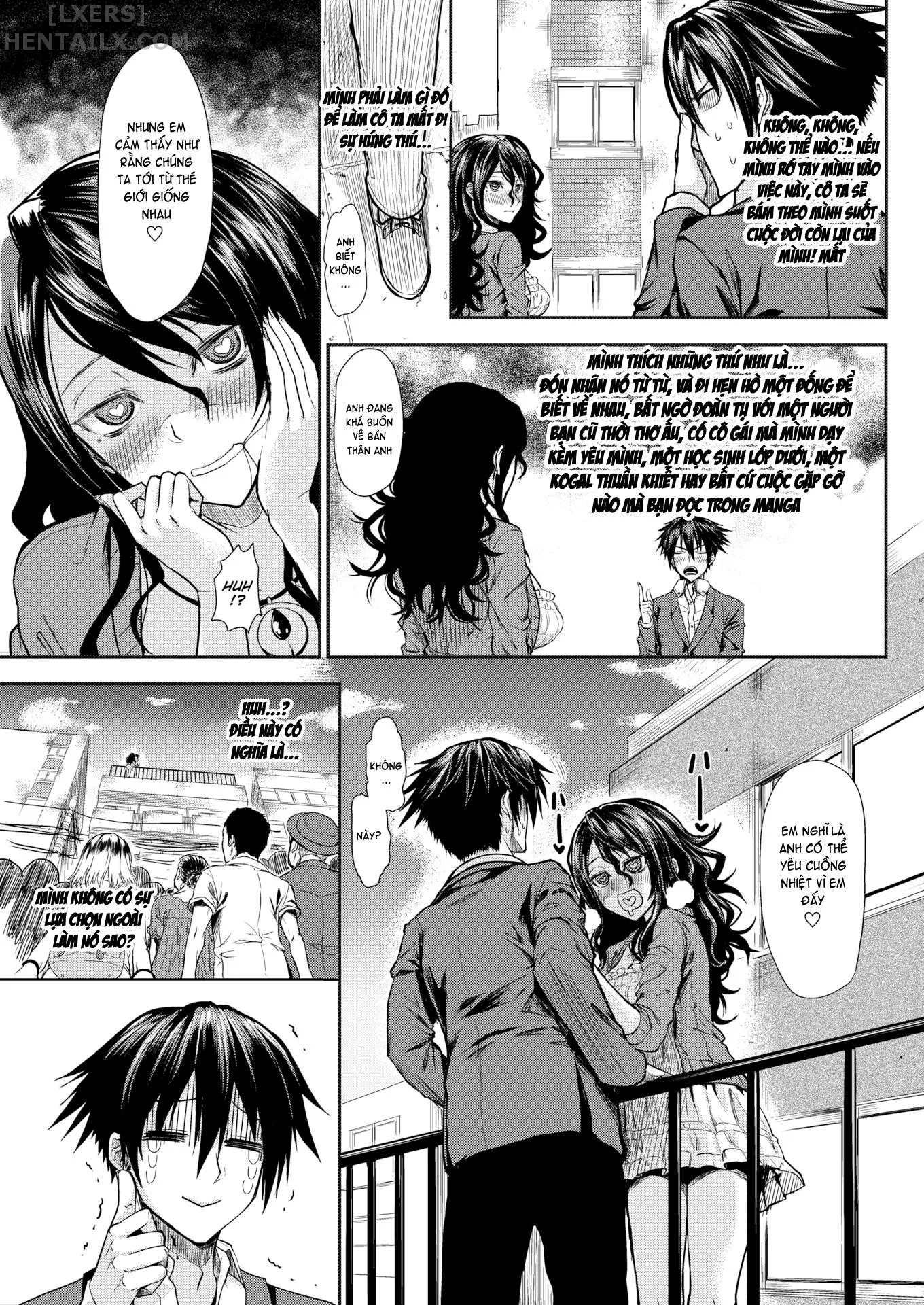HentaiVN.net - Ảnh 6 - Before You Jump Off [Comic Kairakuten 2017-02] - Chap 1