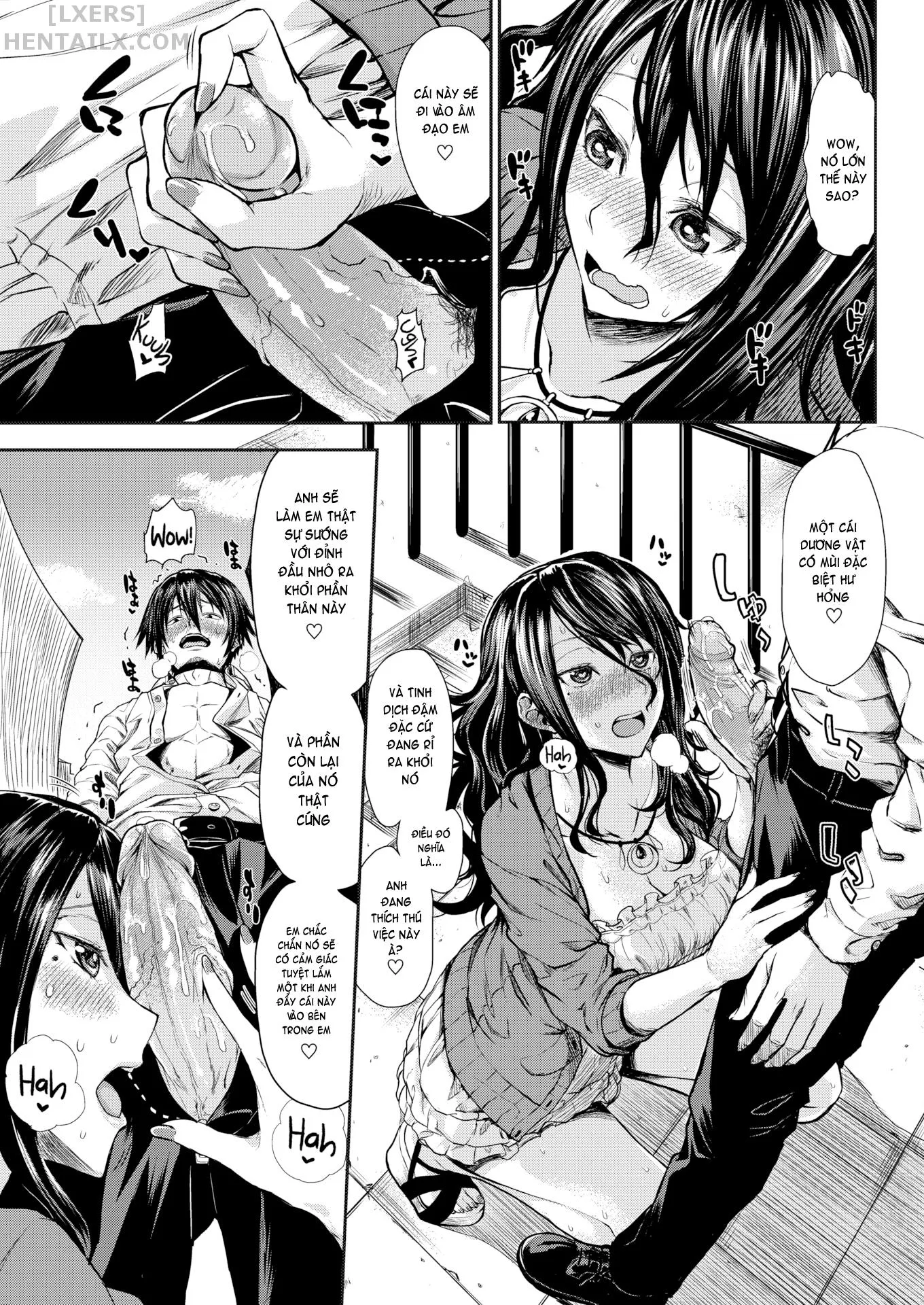 HentaiVN.net - Ảnh 8 - Before You Jump Off [Comic Kairakuten 2017-02] - Chap 1