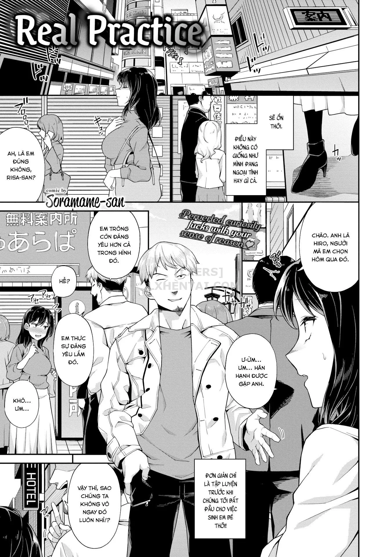HentaiVN.net - Ảnh 4 - Real Practice [Comic Bavel 2020-12] - Chap 1