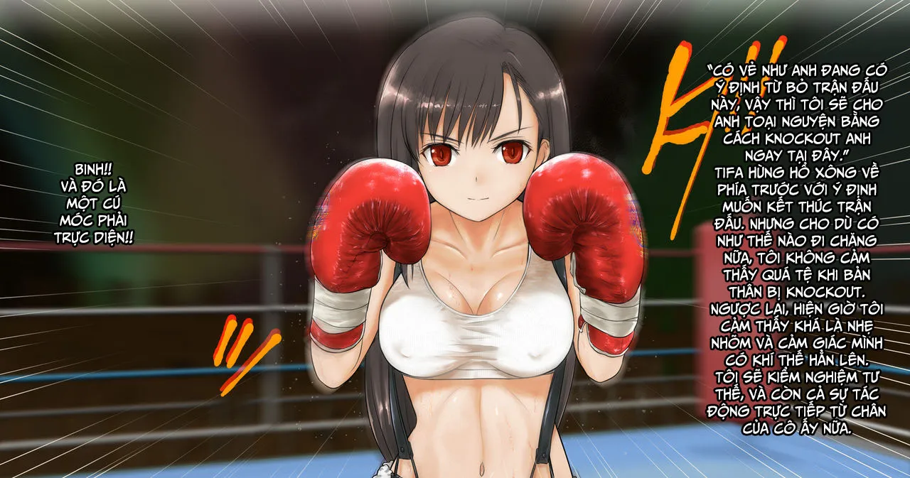 HentaiVN.net - Ảnh 10 - Tifa to Boxing, Shiyo side:S [ティファとボクシング、しよっ side:S] - Chap 1