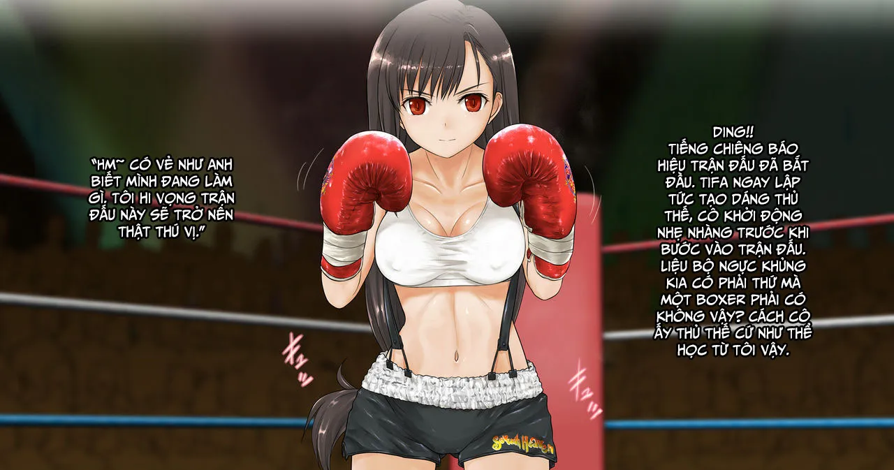 HentaiVN.net - Ảnh 4 - Tifa to Boxing, Shiyo side:S [ティファとボクシング、しよっ side:S] - Chap 1