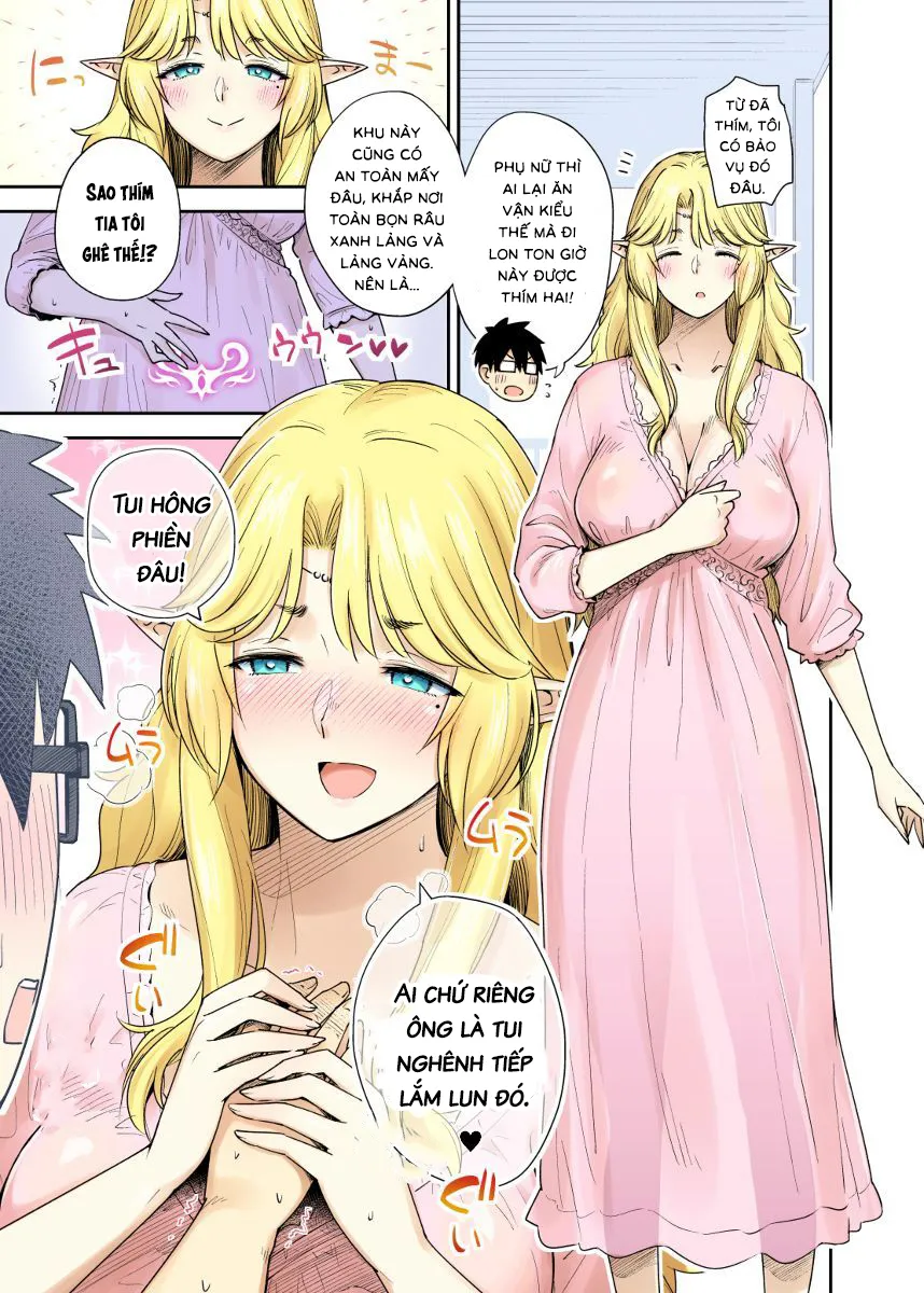 HentaiVN.net - Ảnh 5 - Rinjin Elf Manga [隣人エルフ漫画] - Chap 1
