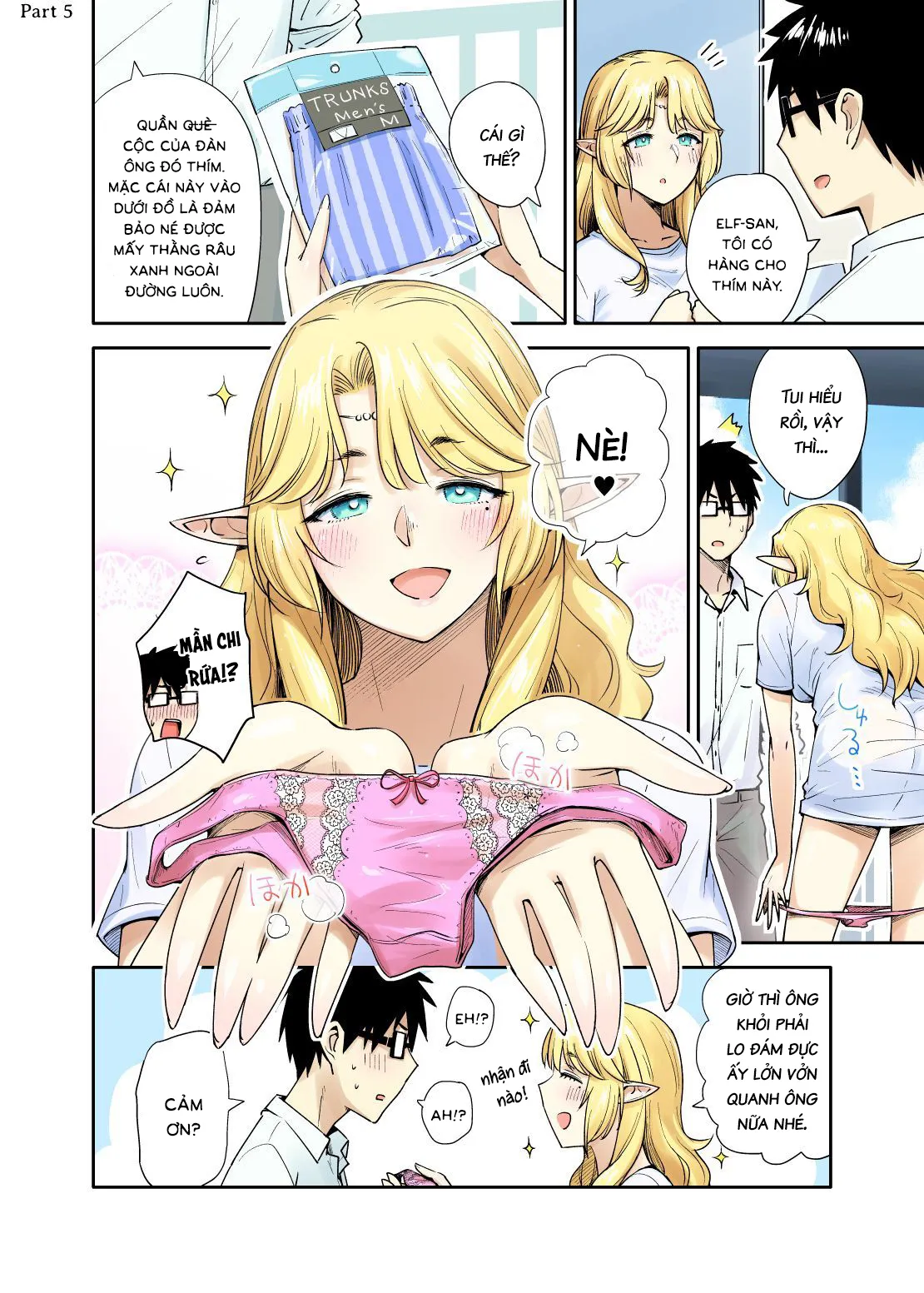 HentaiVN.net - Ảnh 9 - Rinjin Elf Manga [隣人エルフ漫画] - Chap 1