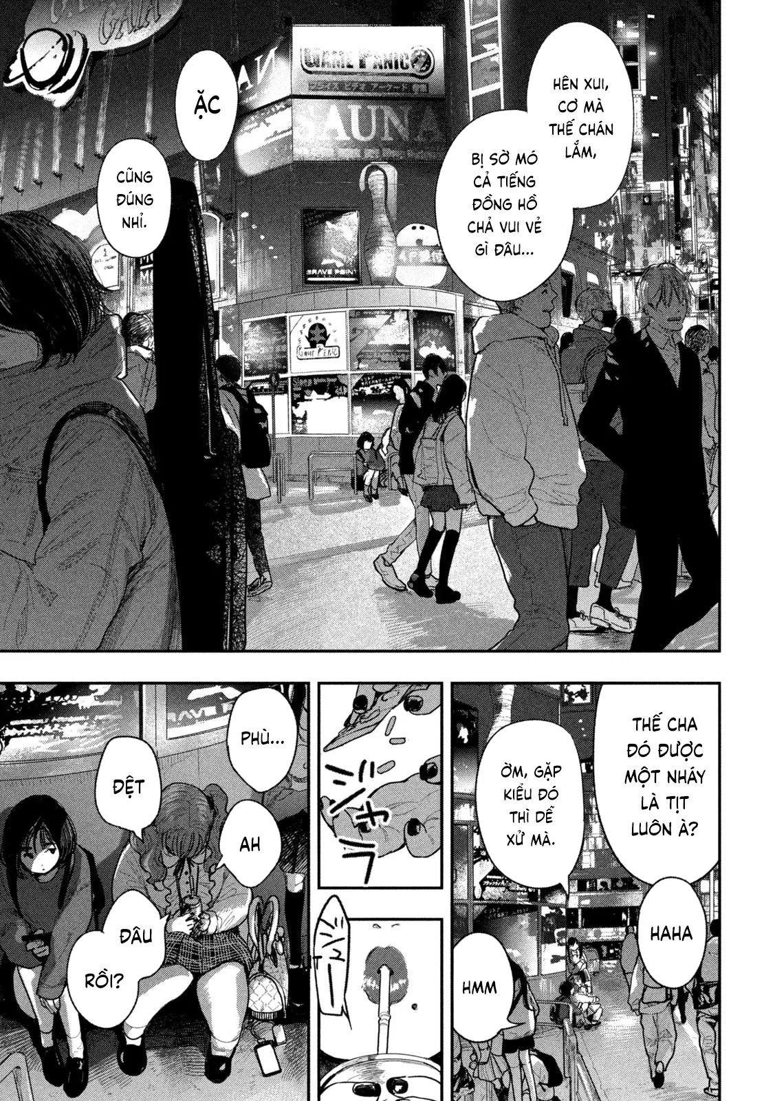 HentaiVN.net - Ảnh 8 - Những chú cá bơi trong đêm [夜を泳ぐ魚たちは] - Chap 1