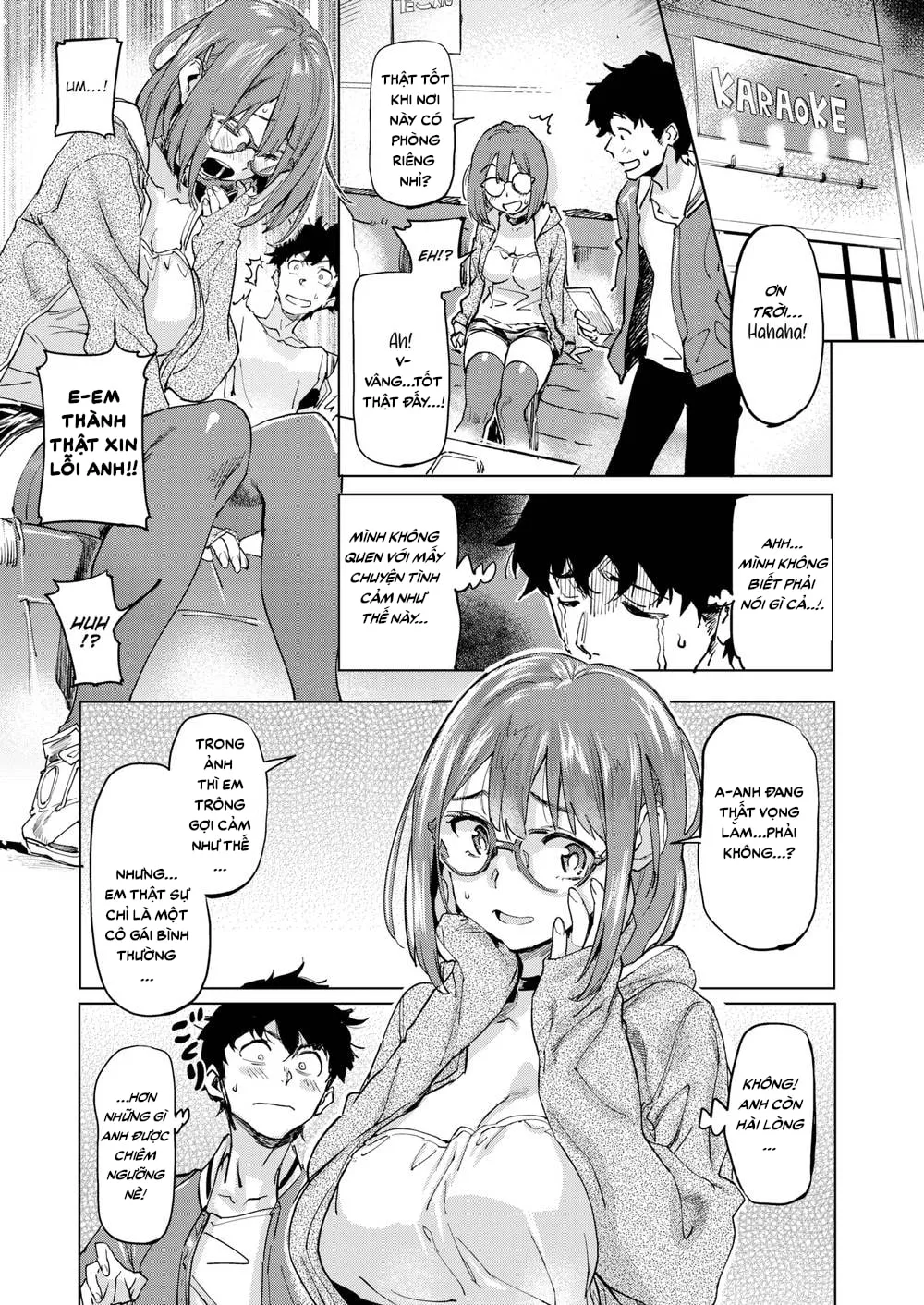 HentaiVN.net - Ảnh 7 - Đằng sau màn hình ấy là cô gái ngốc đáng yêu! [Offline Banger] - Chap 1