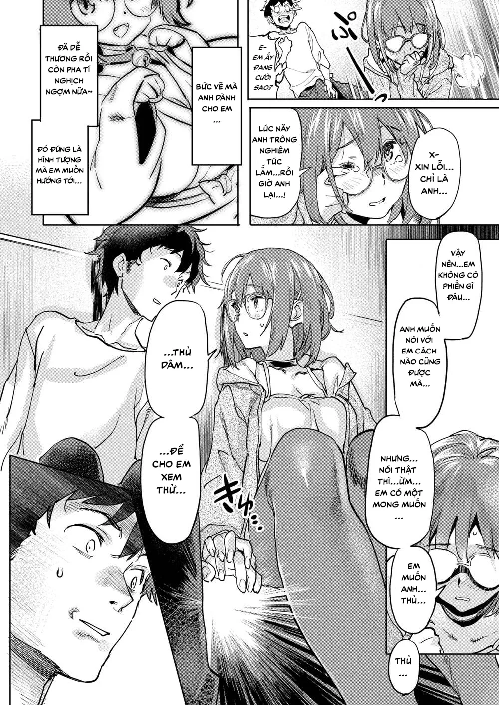 HentaiVN.net - Ảnh 9 - Đằng sau màn hình ấy là cô gái ngốc đáng yêu! [Offline Banger] - Chap 1