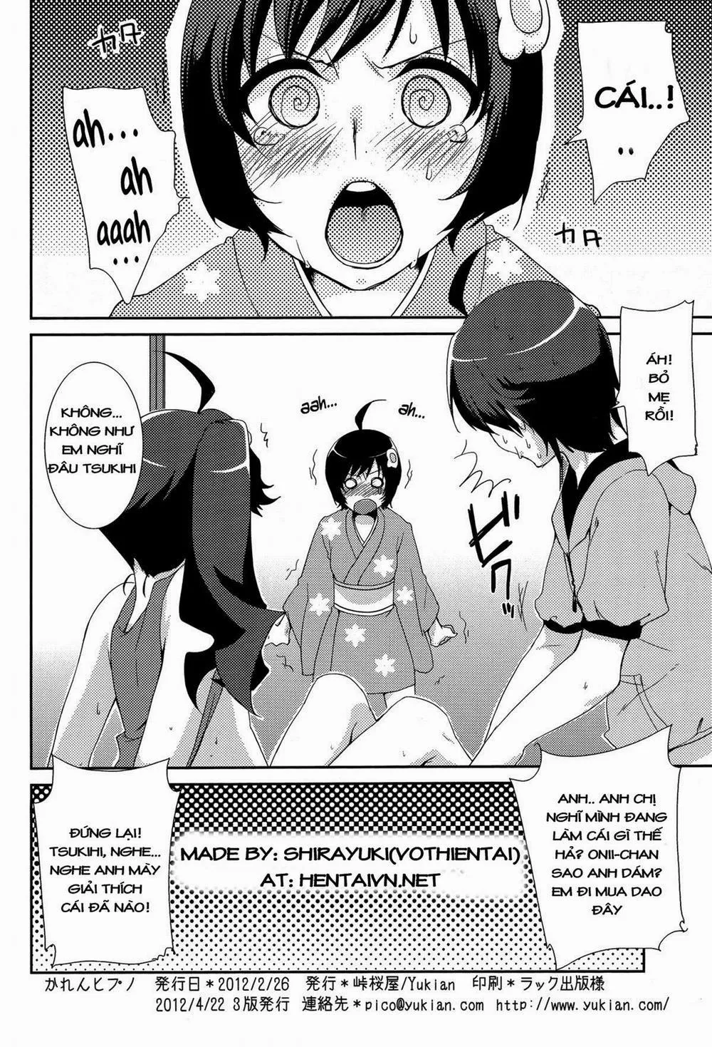 HentaiVN.net - Ảnh 17 - Karen Hypno (Bakemonogatari) - Chap 1