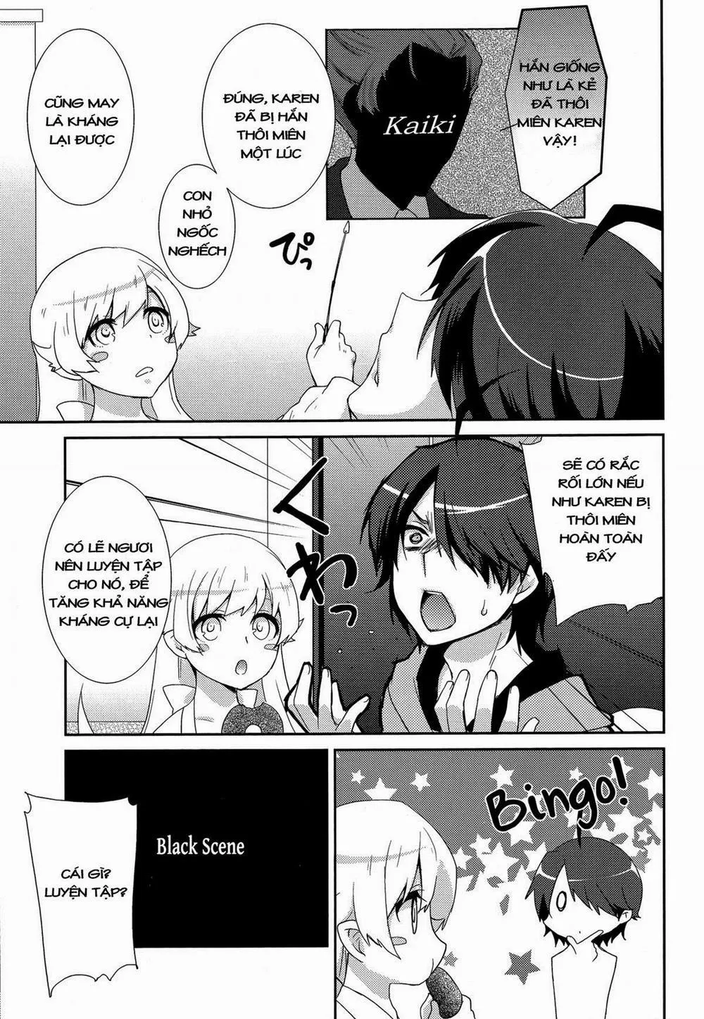 HentaiVN.net - Ảnh 2 - Karen Hypno (Bakemonogatari) - Chap 1