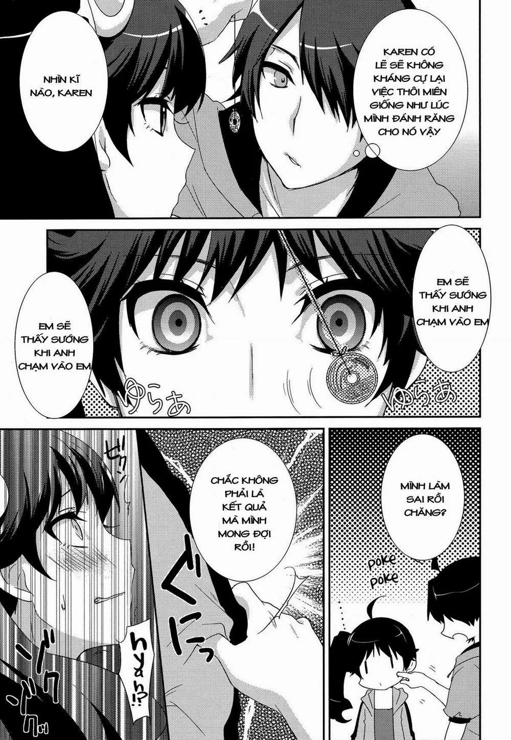 HentaiVN.net - Ảnh 4 - Karen Hypno (Bakemonogatari) - Chap 1