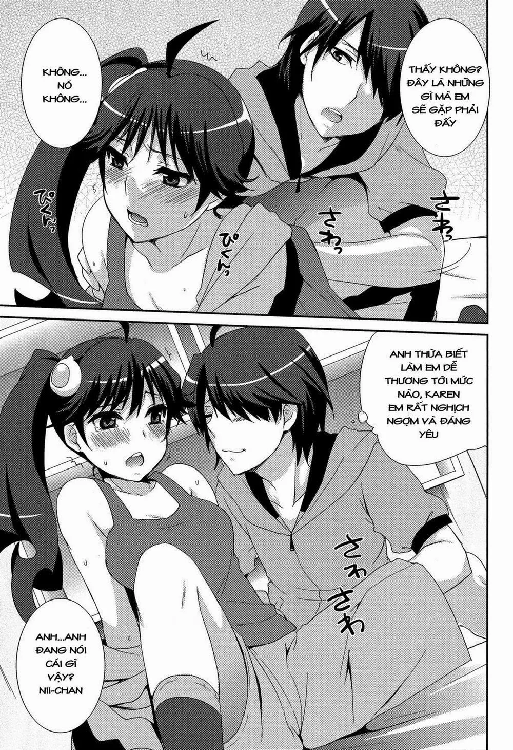HentaiVN.net - Ảnh 6 - Karen Hypno (Bakemonogatari) - Chap 1