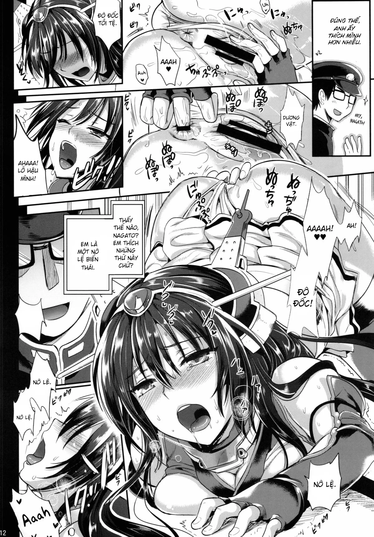 HentaiVN.net - Ảnh 12 - Senkan Nagato to Hentai Teitoku (Kantai Collection -KanColle-) [戦艦長門と変態提督 (艦隊これくしょん -艦これ-)] - Chap 1