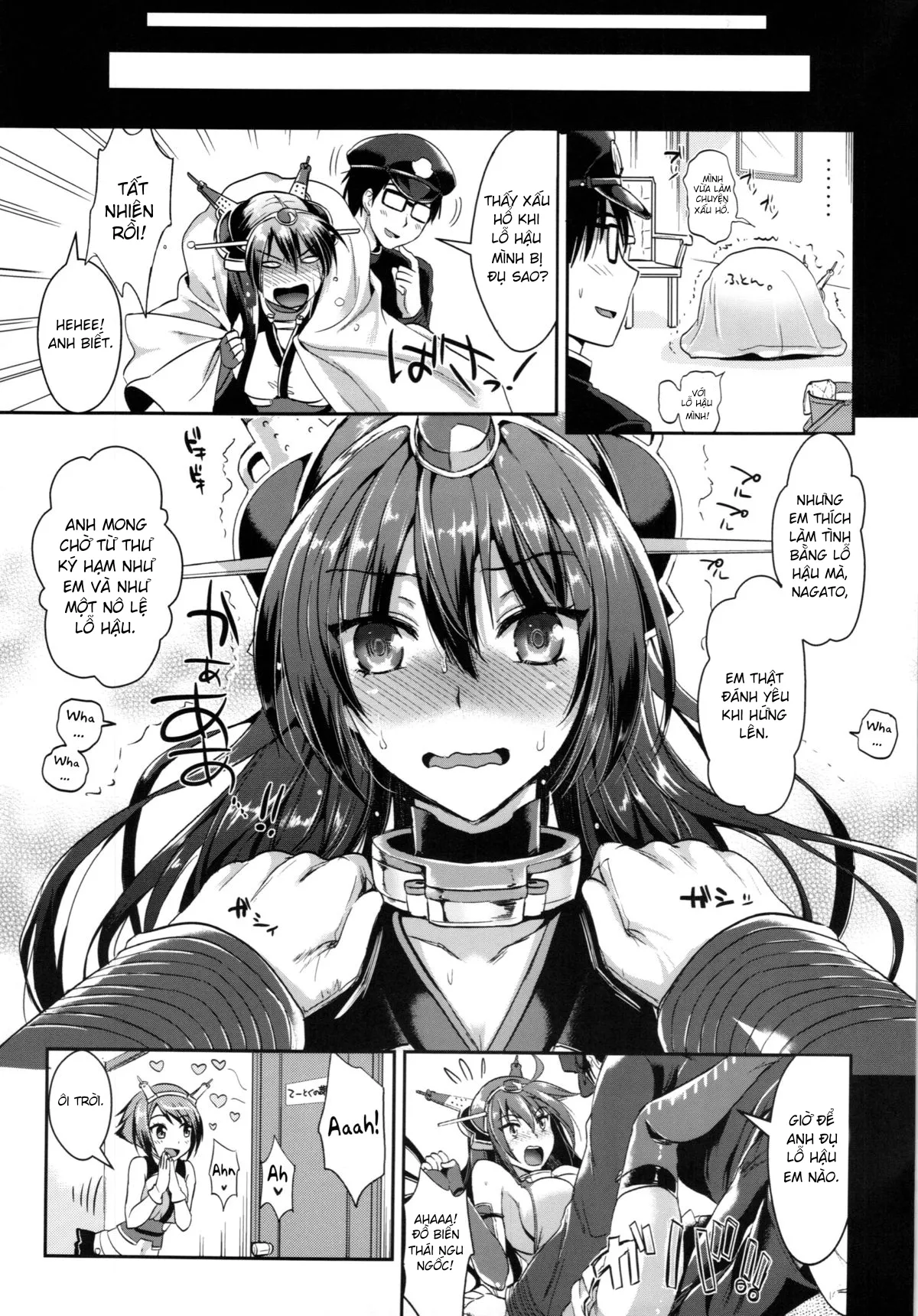 HentaiVN.net - Ảnh 33 - Senkan Nagato to Hentai Teitoku (Kantai Collection -KanColle-) [戦艦長門と変態提督 (艦隊これくしょん -艦これ-)] - Chap 1