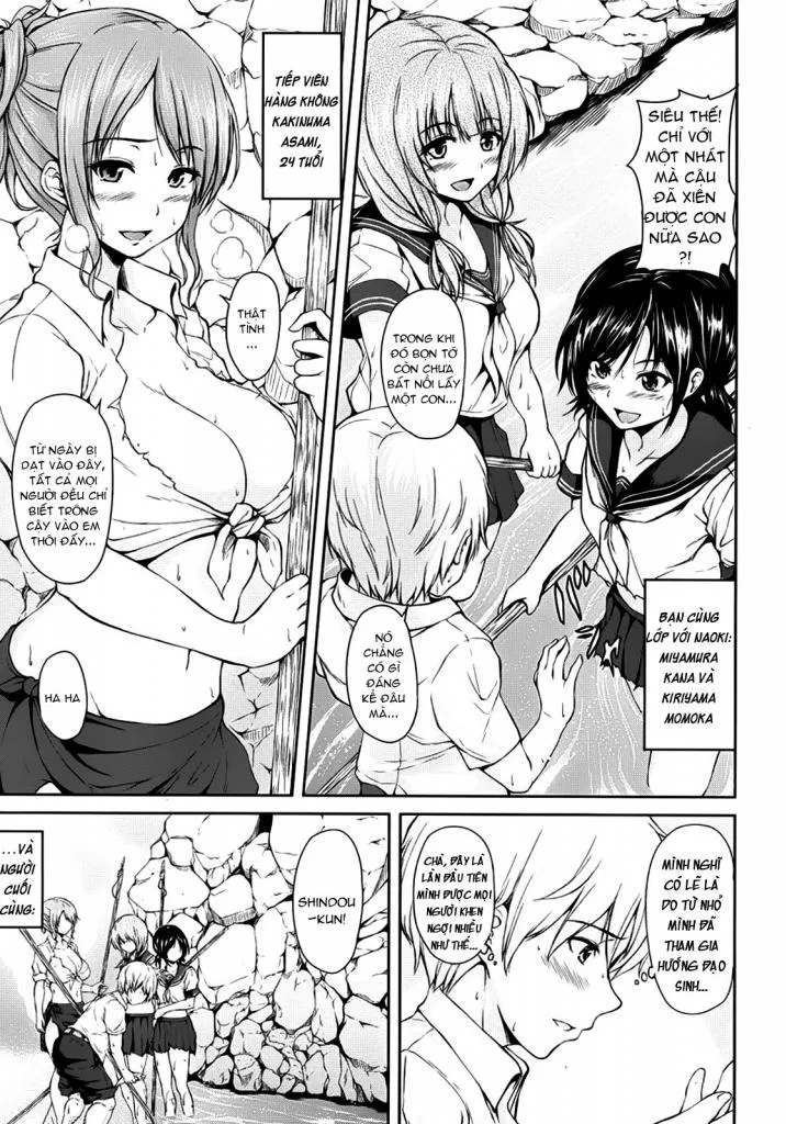 HentaiVN.net - Ảnh 5 - Southern Country Harem [Nangoku Harem] - Chap 1