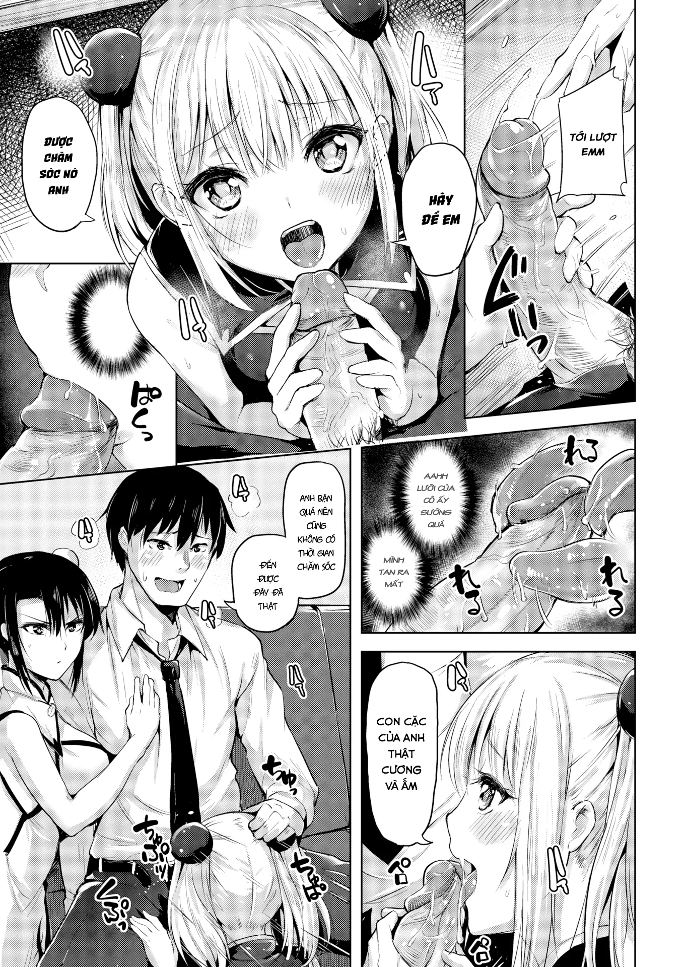 HentaiVN.net - Ảnh 10 - Do the Well-Fed Sisters - Chap 1