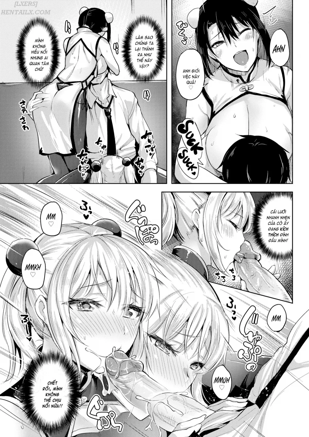 HentaiVN.net - Ảnh 14 - Do the Well-Fed Sisters - Chap 2