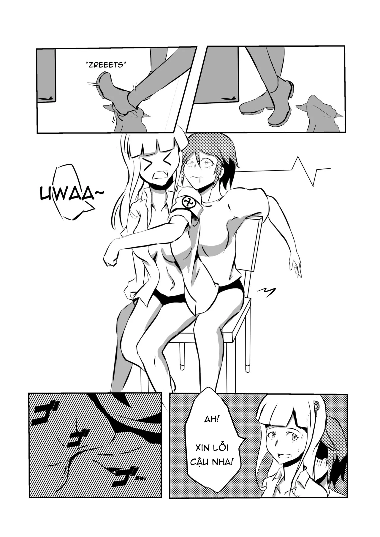 HentaiVN.net - Ảnh 6 - Puru-Puri Panic! - Chap 1