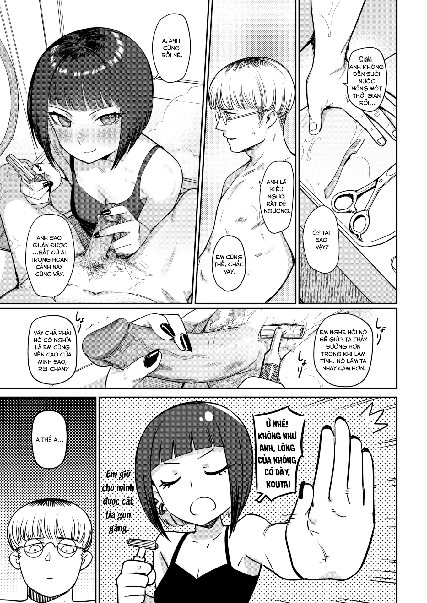 HentaiVN.net - Ảnh 5 - Cùng Thay Đổi Nào! [Let's Take A Load Off!] - Chap 1