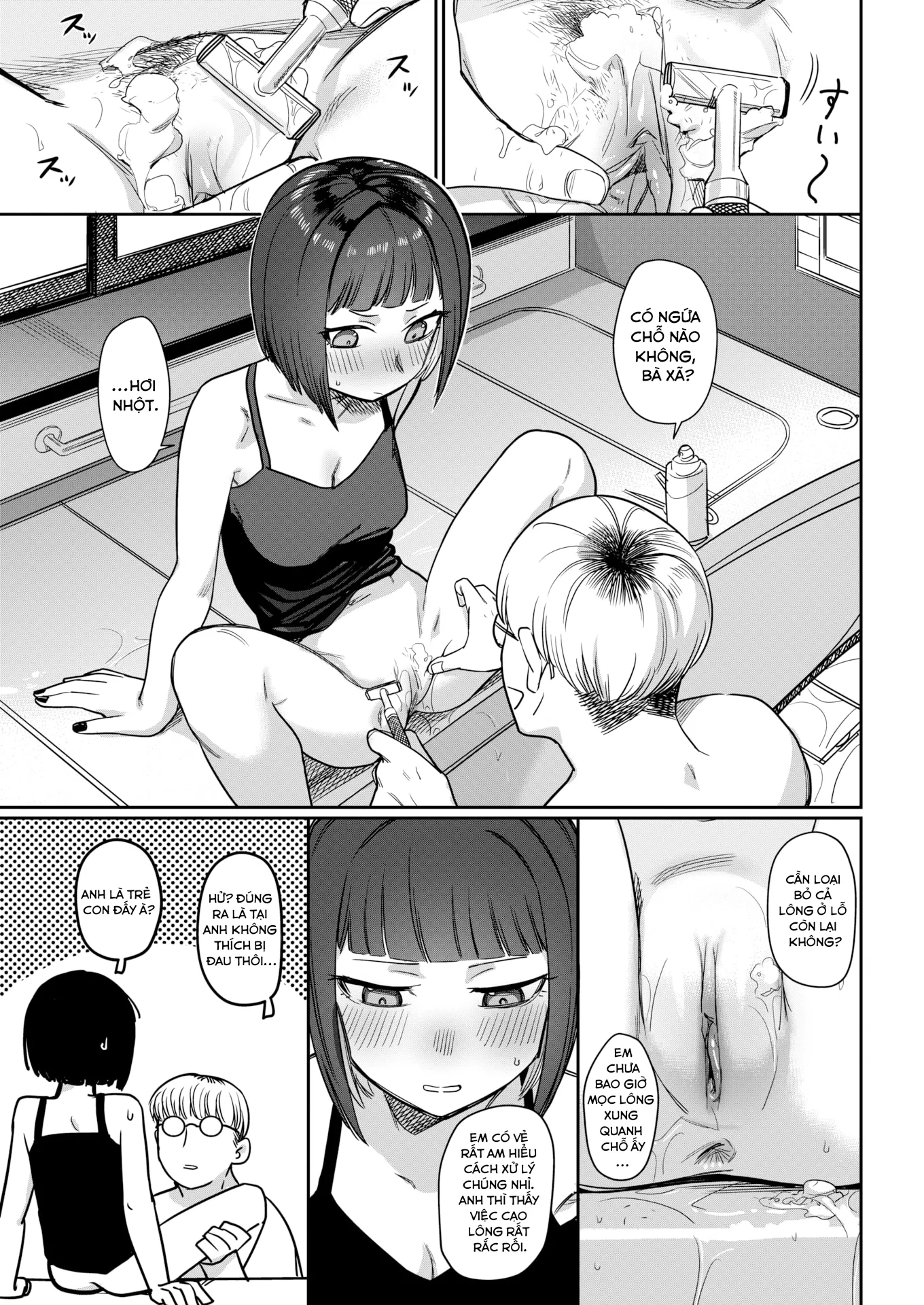 HentaiVN.net - Ảnh 7 - Cùng Thay Đổi Nào! [Let's Take A Load Off!] - Chap 1