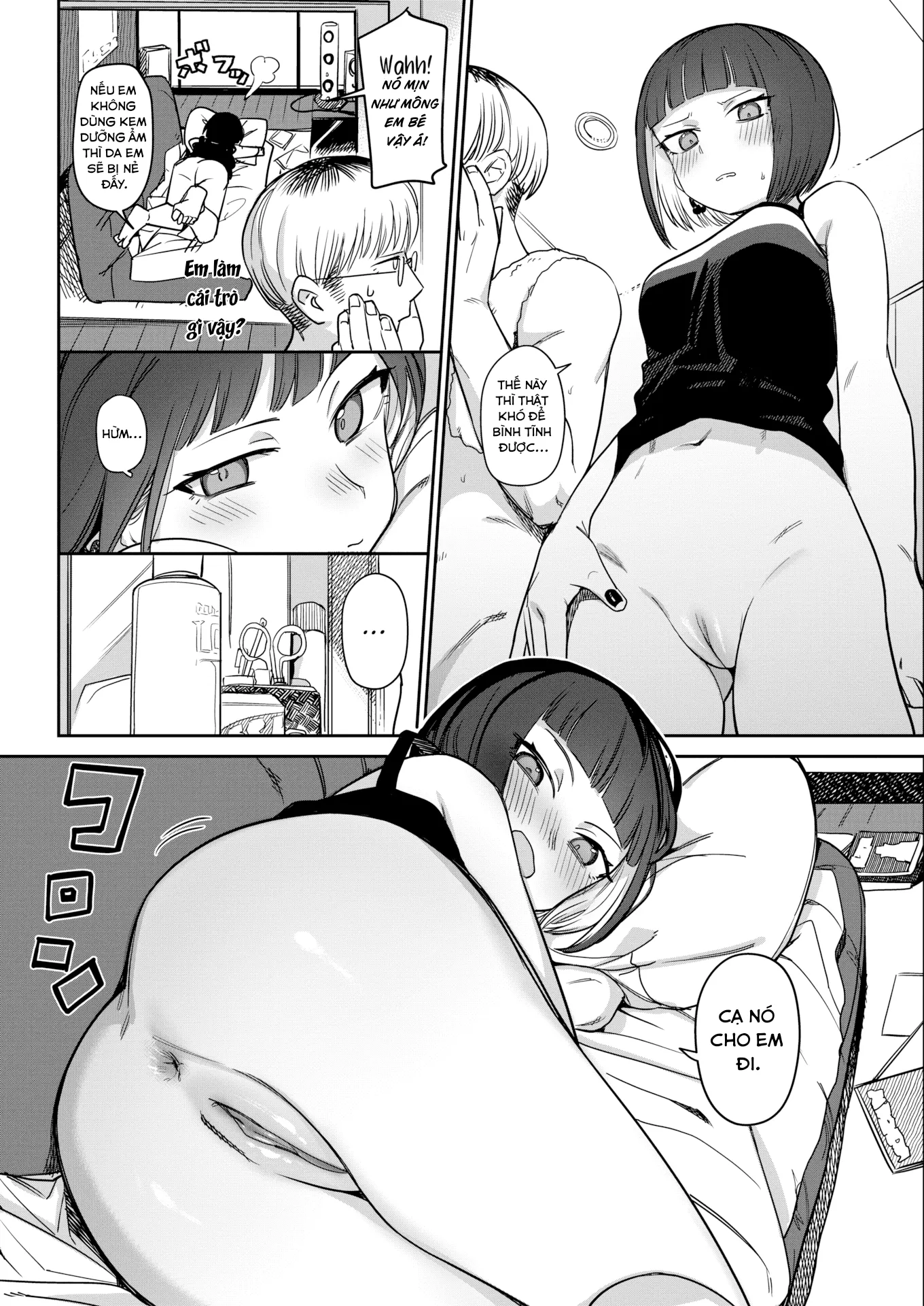 HentaiVN.net - Ảnh 8 - Cùng Thay Đổi Nào! [Let's Take A Load Off!] - Chap 1