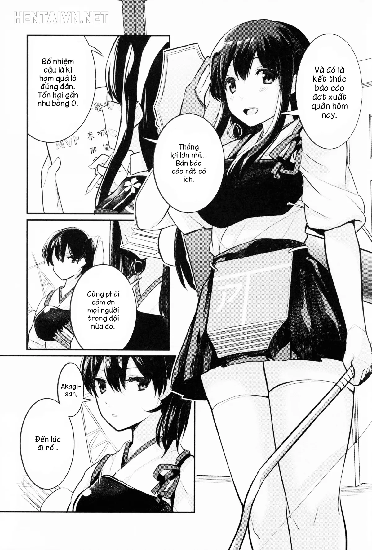 HentaiVN.net - Ảnh 3 - Oborozukiyo no Kimi (Kantai Collection) - Chap 1