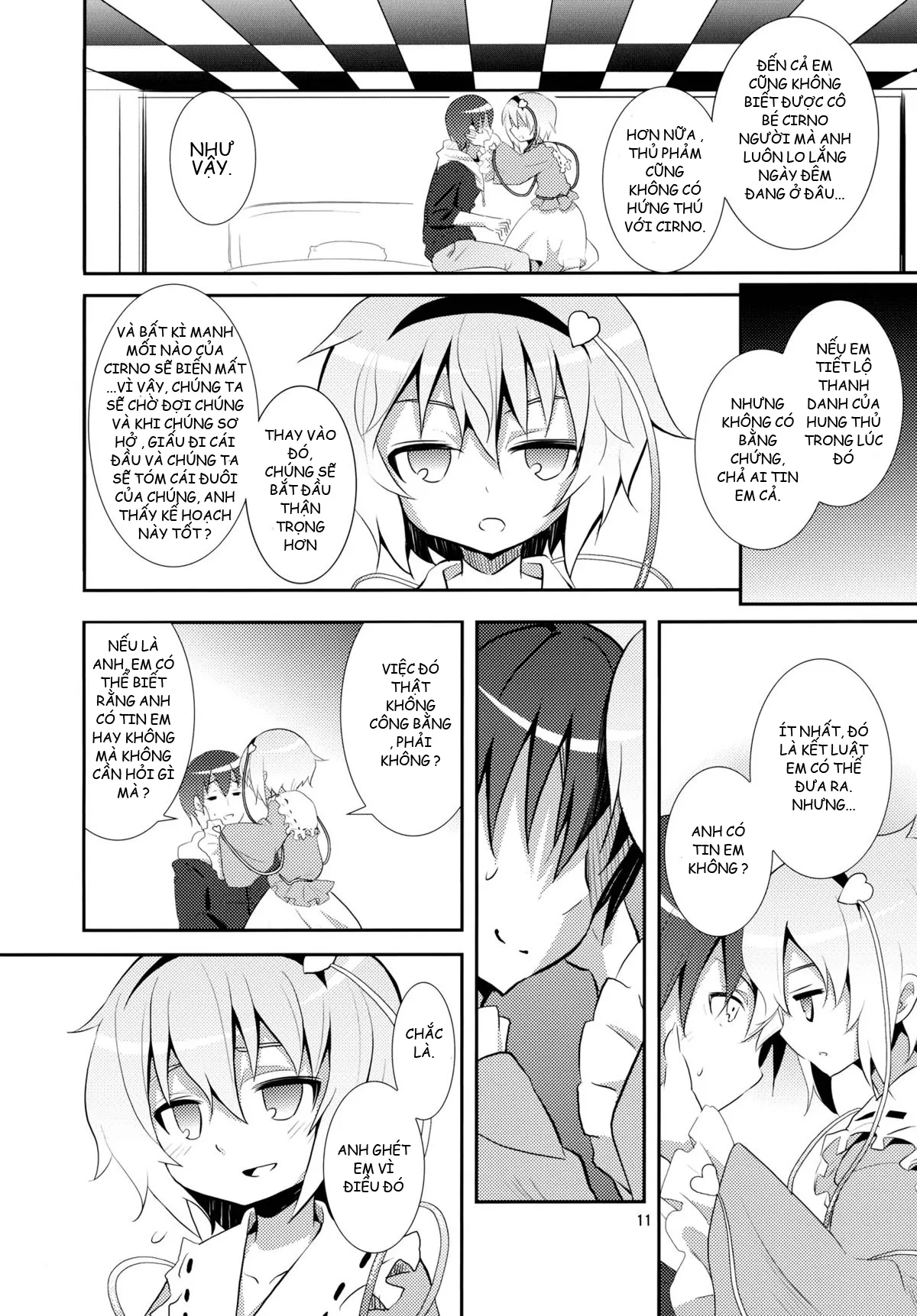 HentaiVN.net - Ảnh 10 - Satori Can't Make Many Friends (Touhou Project) [Satori không thể kết bạn] - Chap 1