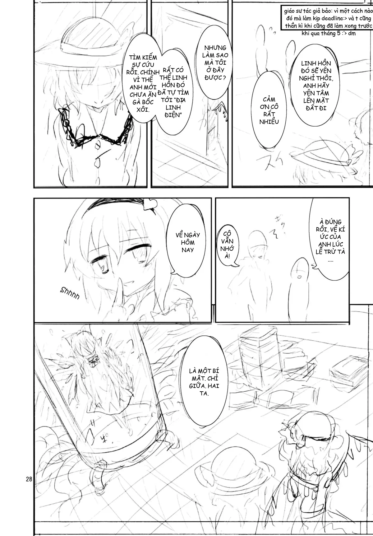 HentaiVN.net - Ảnh 27 - Satori Can't Make Many Friends (Touhou Project) [Satori không thể kết bạn] - Chap 1