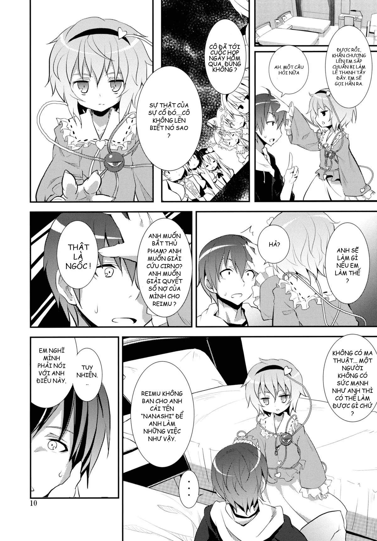 HentaiVN.net - Ảnh 9 - Satori Can't Make Many Friends (Touhou Project) [Satori không thể kết bạn] - Chap 1