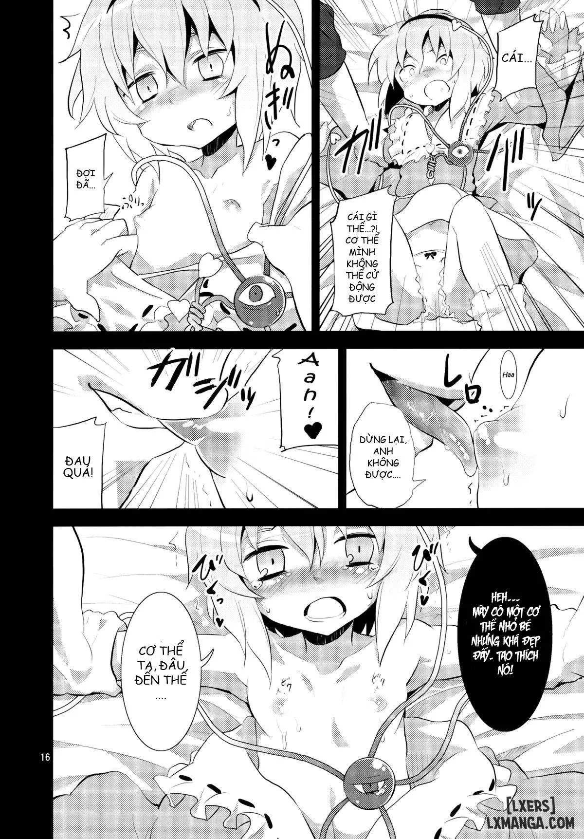 HentaiVN.net - Ảnh 15 - Satori Can't Make Many Friends (Touhou Project) [Satori không thể kết bạn] - Chap 2
