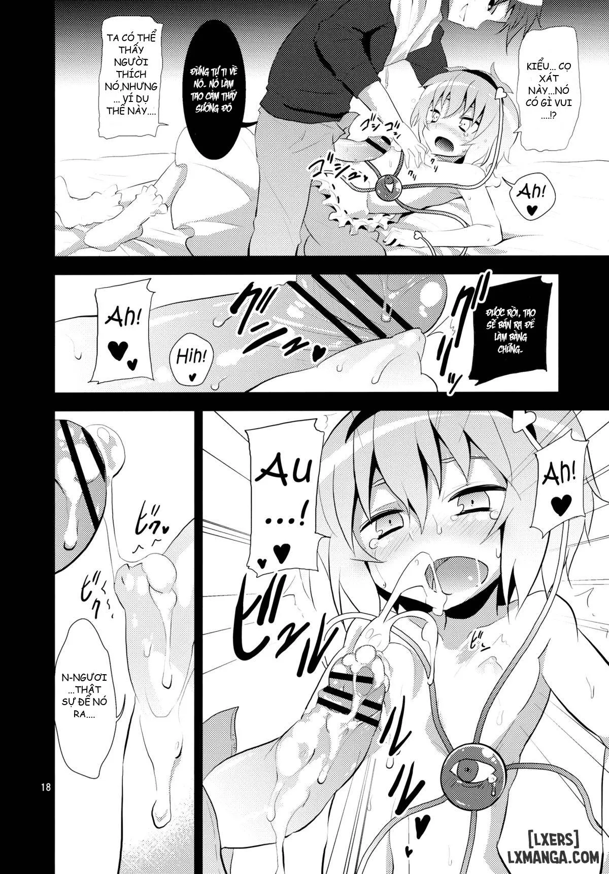 HentaiVN.net - Ảnh 17 - Satori Can't Make Many Friends (Touhou Project) [Satori không thể kết bạn] - Chap 2