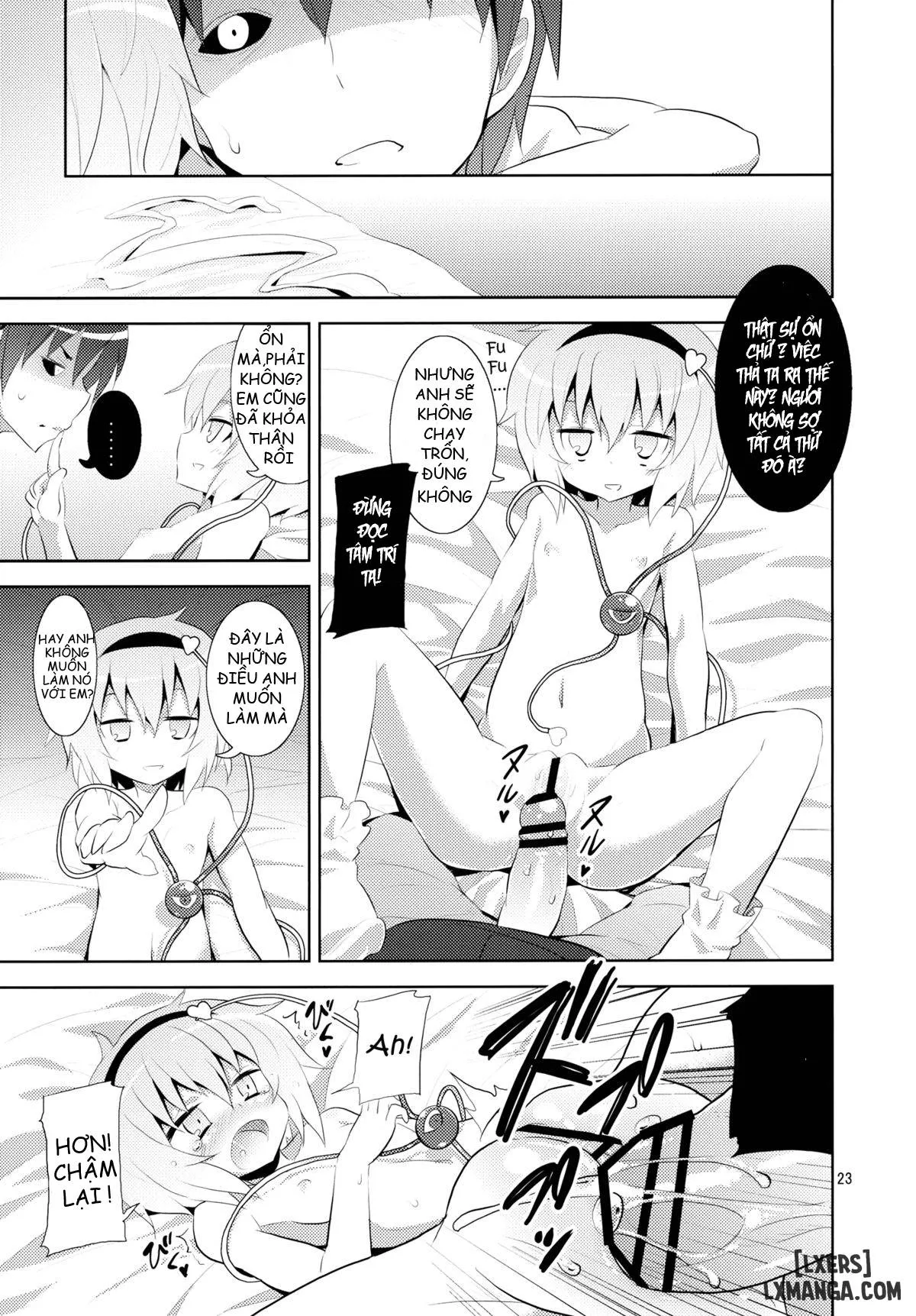 HentaiVN.net - Ảnh 22 - Satori Can't Make Many Friends (Touhou Project) [Satori không thể kết bạn] - Chap 2