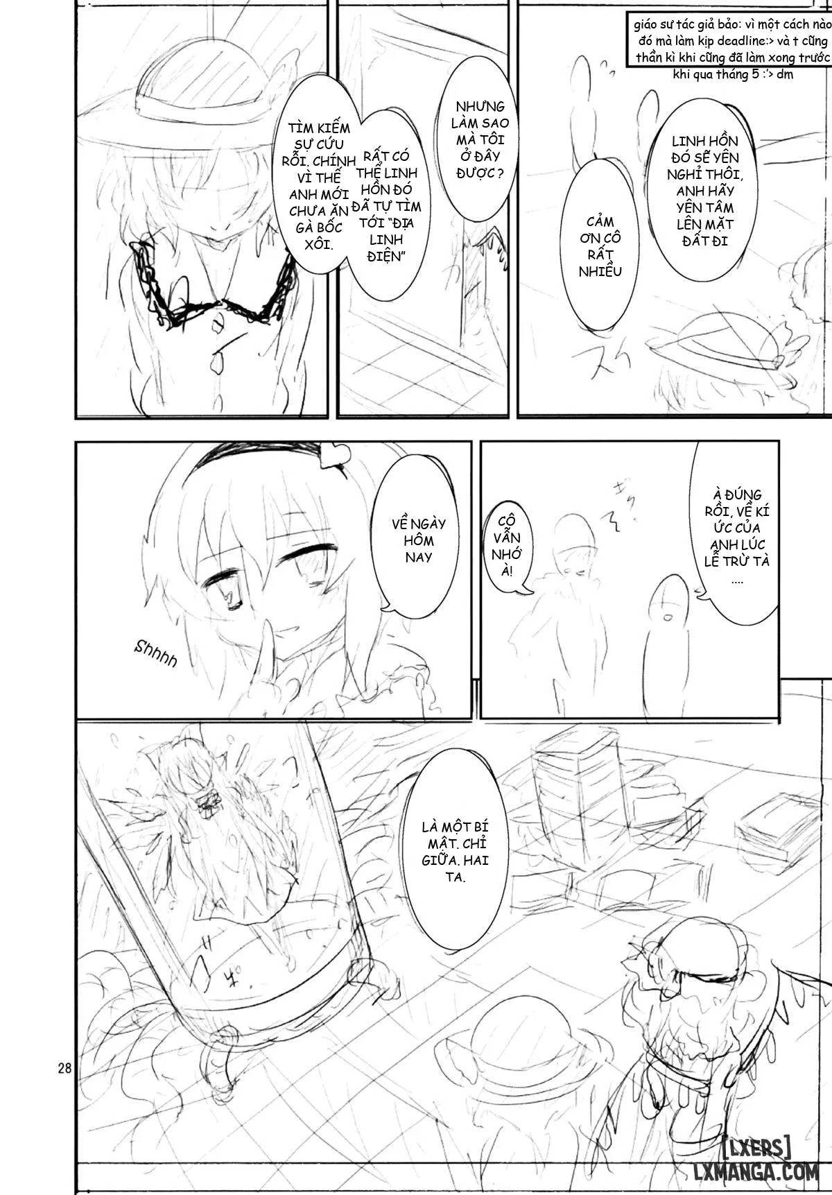 HentaiVN.net - Ảnh 27 - Satori Can't Make Many Friends (Touhou Project) [Satori không thể kết bạn] - Chap 2