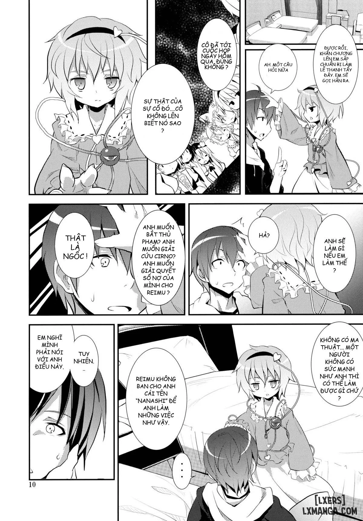 HentaiVN.net - Ảnh 9 - Satori Can't Make Many Friends (Touhou Project) [Satori không thể kết bạn] - Chap 2