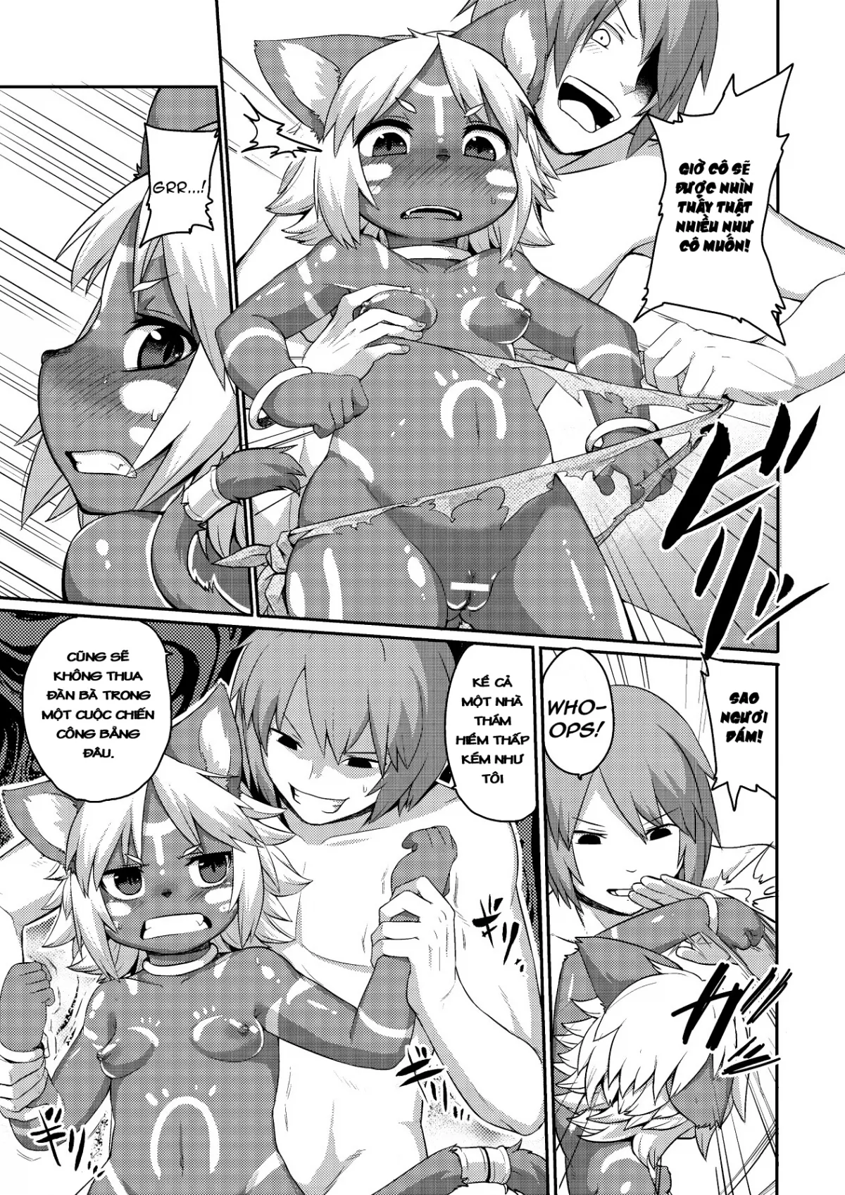 HentaiVN.net - Ảnh 11 - Jungle Beast [Mitsurin no Juu] - Chap 1