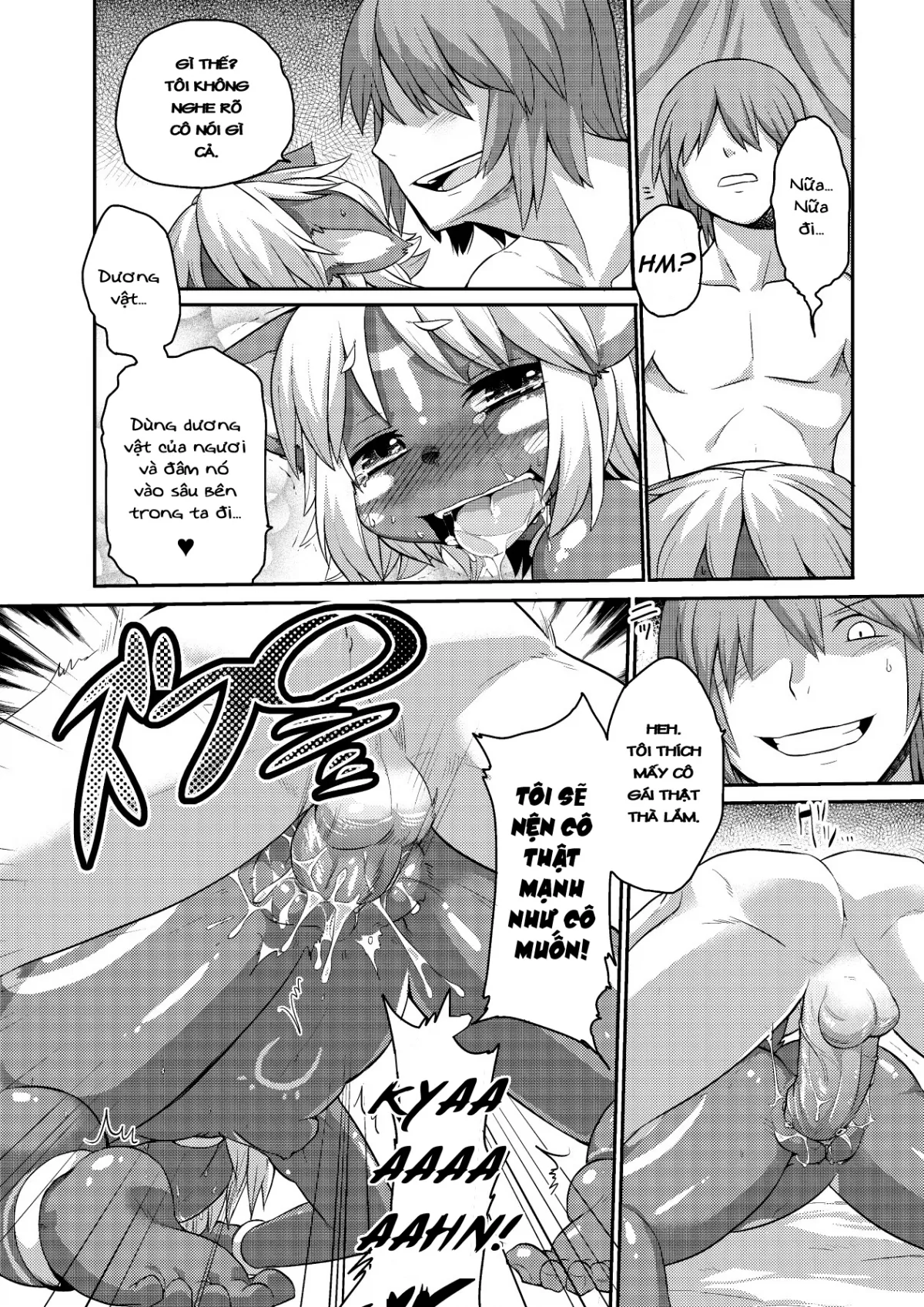 HentaiVN.net - Ảnh 16 - Jungle Beast [Mitsurin no Juu] - Chap 1