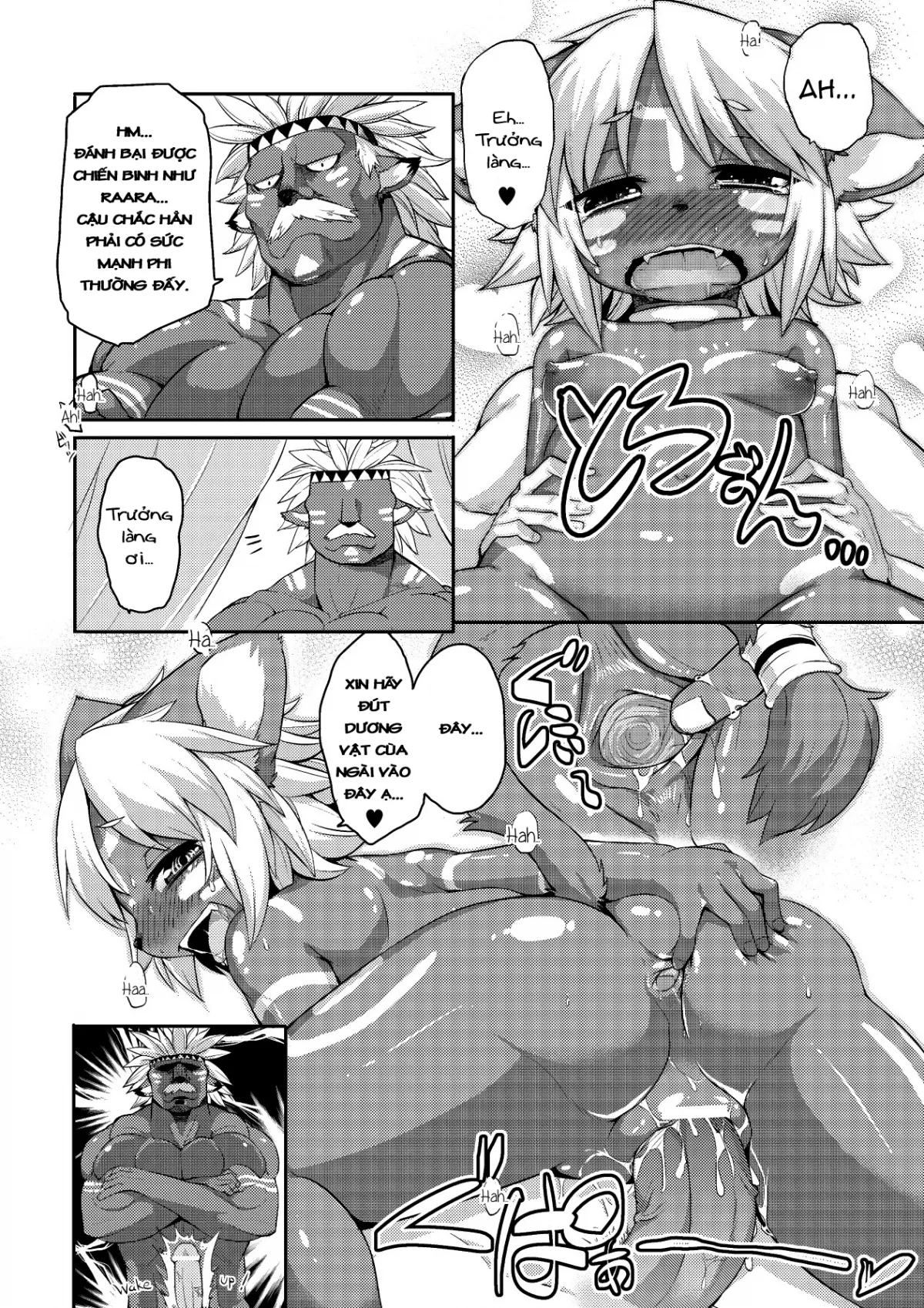 HentaiVN.net - Ảnh 17 - Jungle Beast [Mitsurin no Juu] - Chap 1