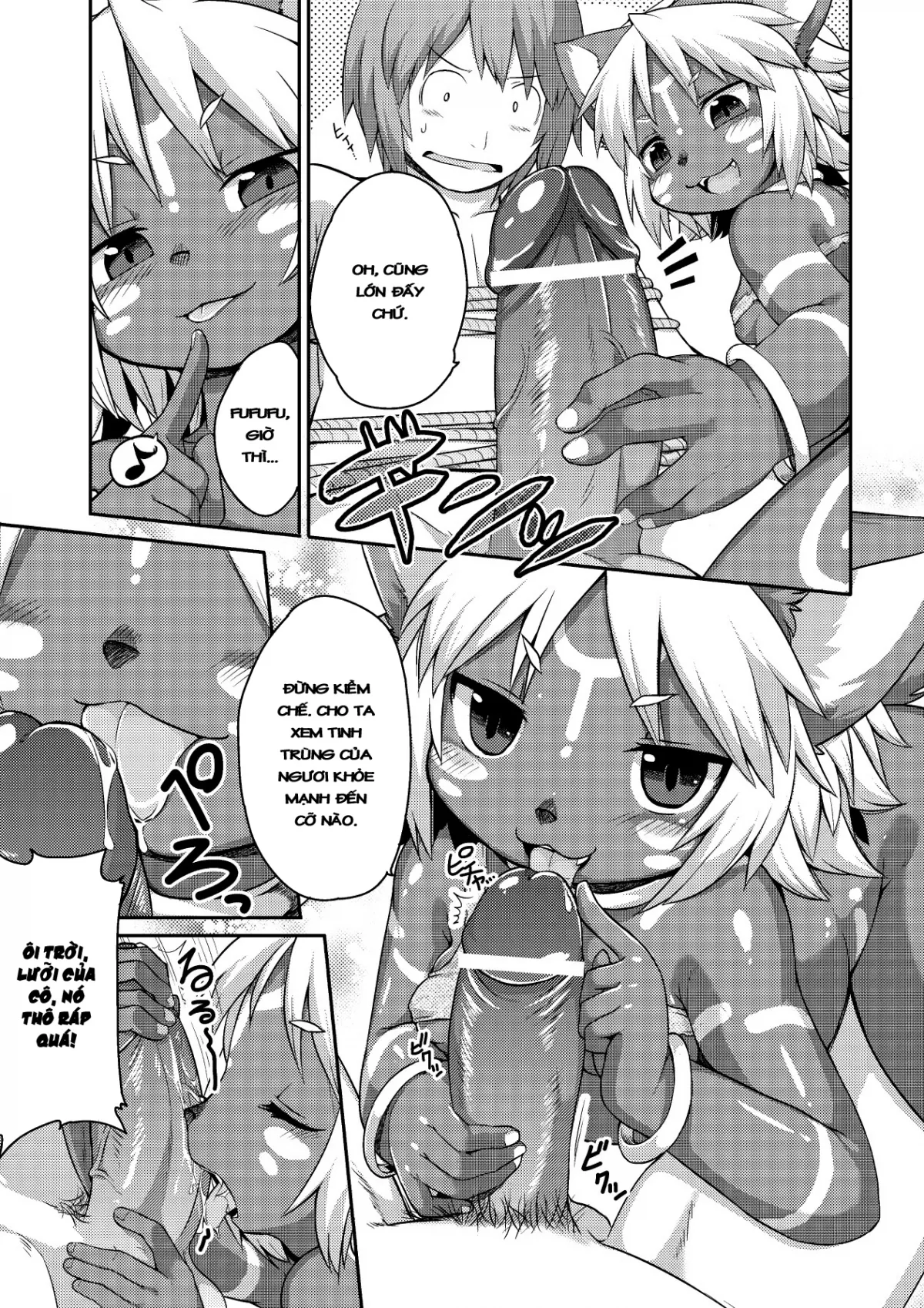 HentaiVN.net - Ảnh 7 - Jungle Beast [Mitsurin no Juu] - Chap 1