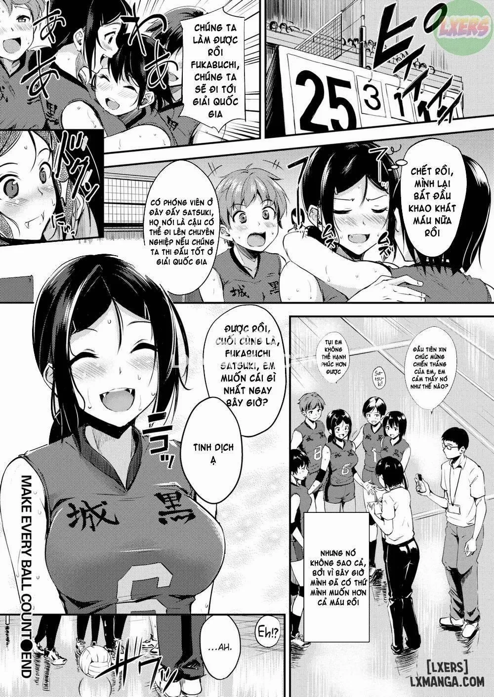 HentaiVN.net - Ảnh 20 - Make Every Ball Count - Chap 1