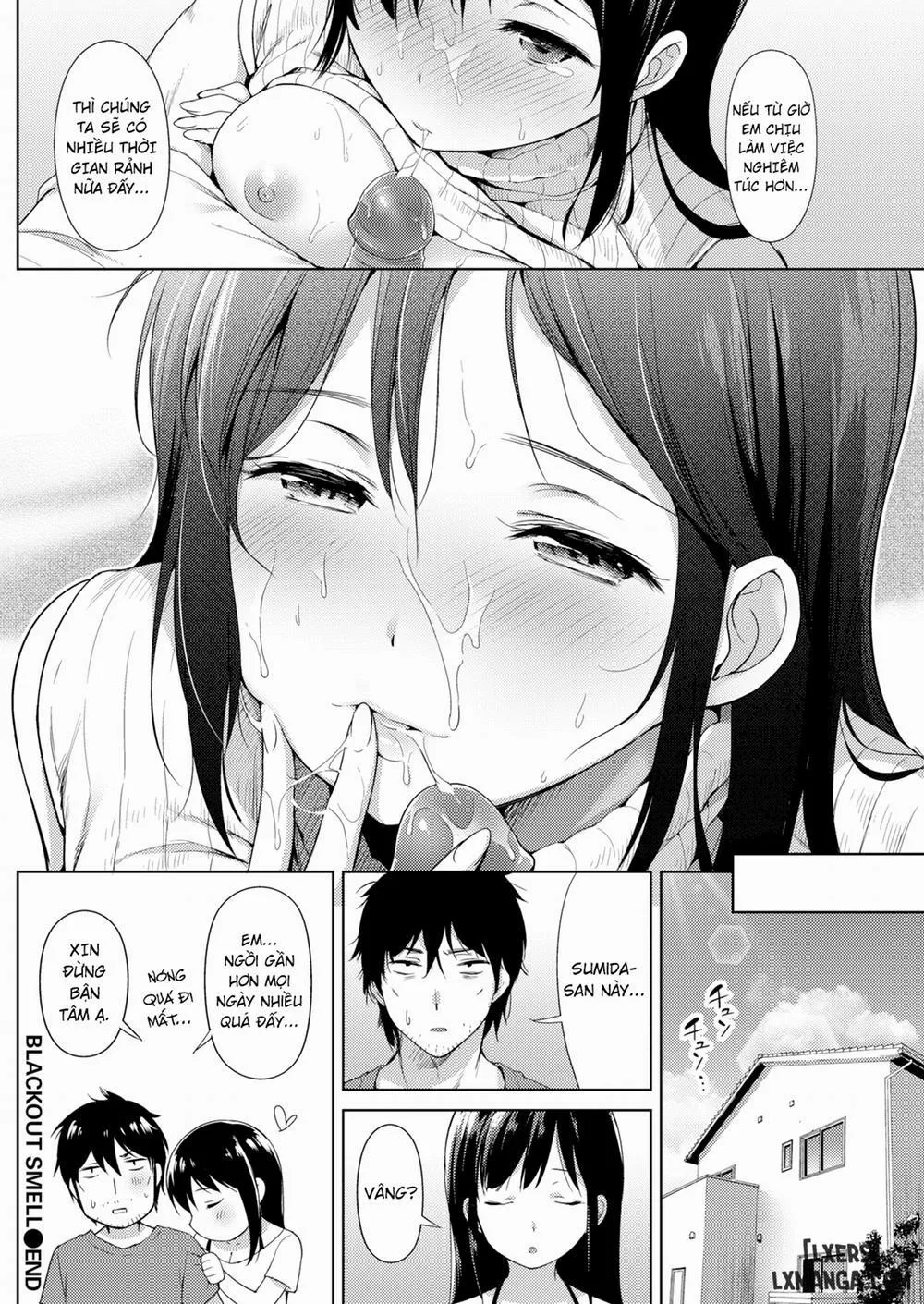 HentaiVN.net - Ảnh 16 - Blackout Smell - Chap 1