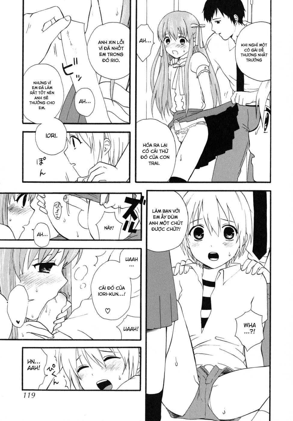 HentaiVN.net - Ảnh 9 - Cô bé nhìn chằm chằm bạn [The Boy Who's Looking At You; Kimi Mite Otokonoko] - Chap 1